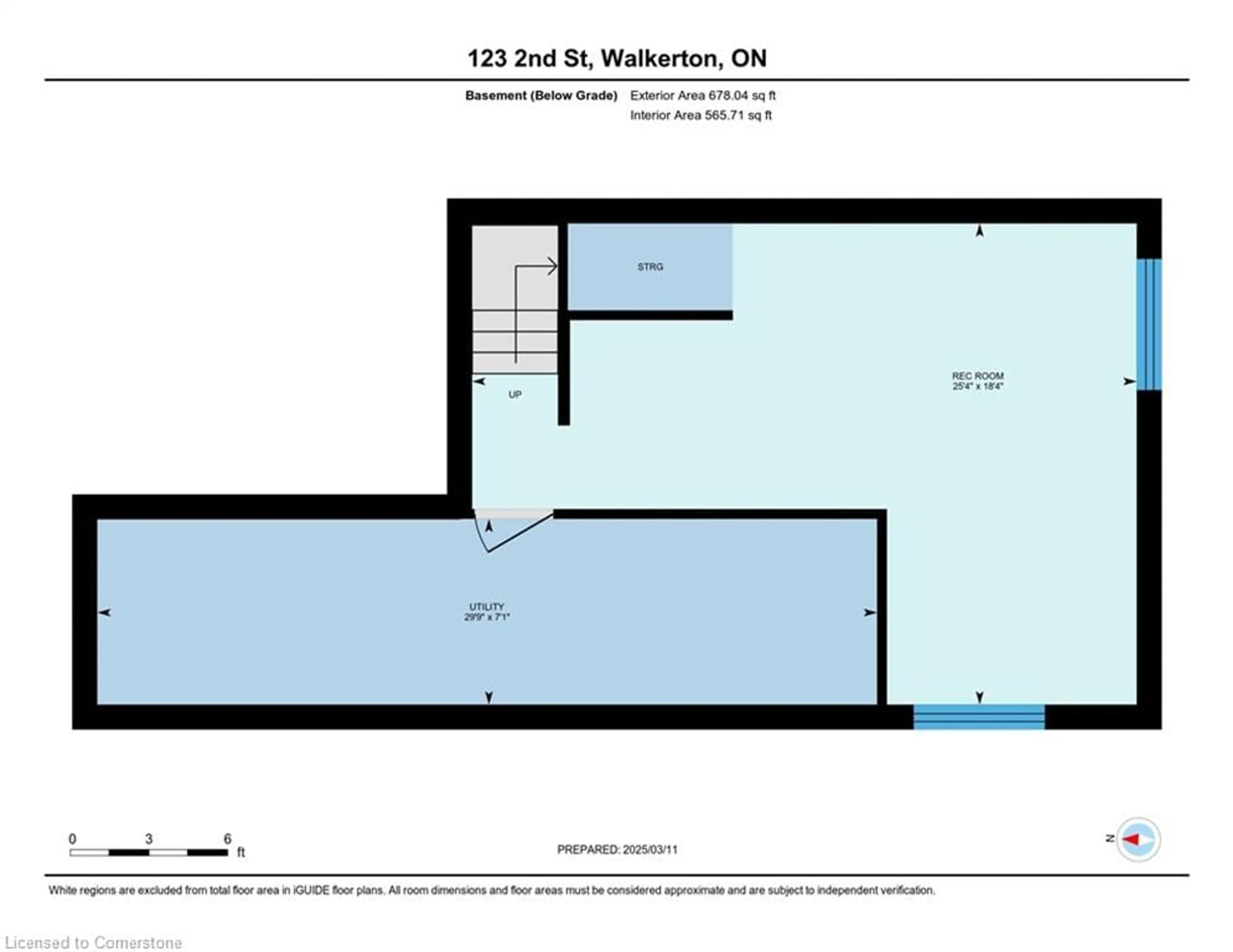 Floor plan for 123 Second St, Walkerton Ontario N0G 2V0
