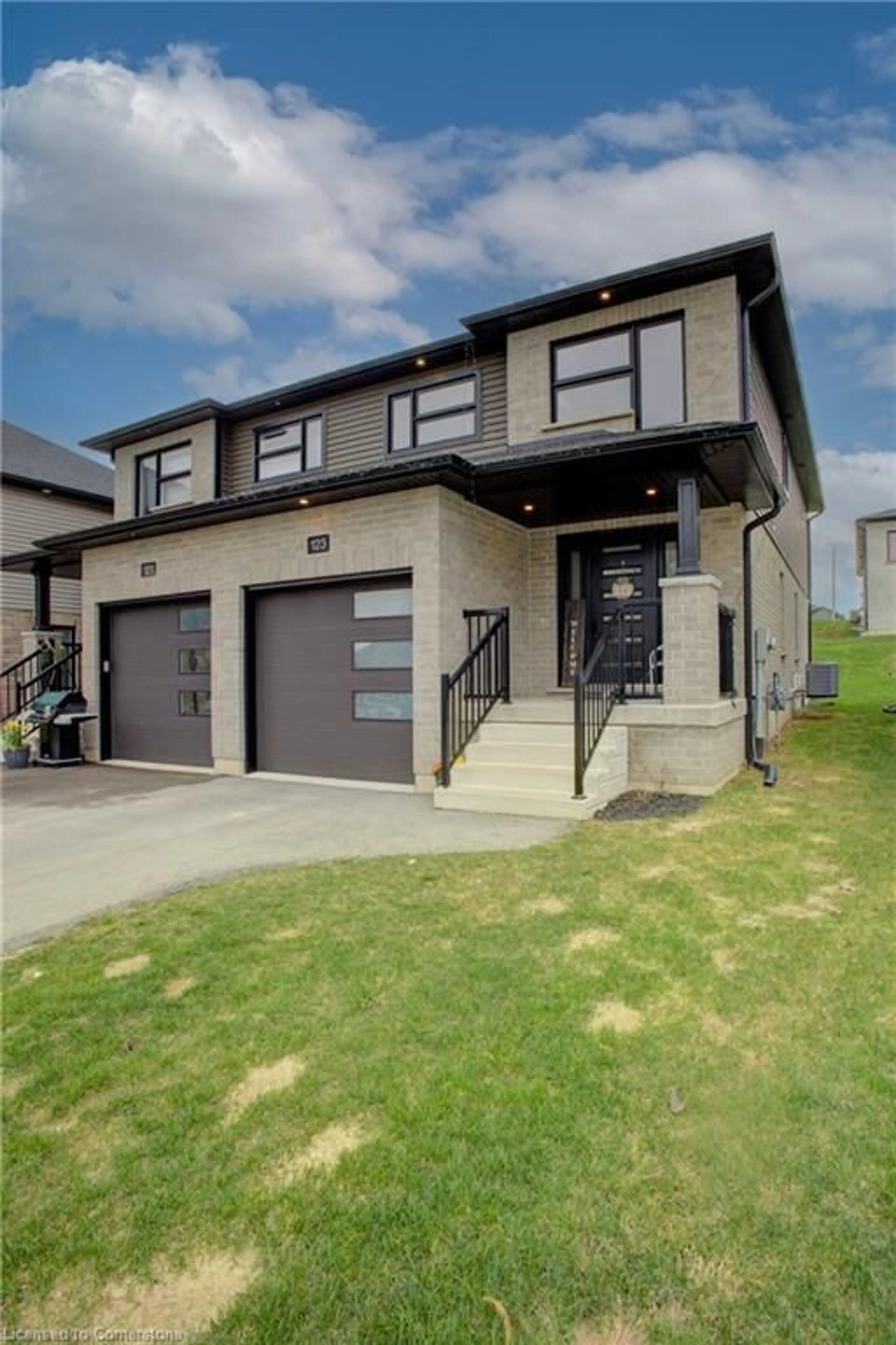 Home with brick exterior material, street for 123 Second St, Walkerton Ontario N0G 2V0