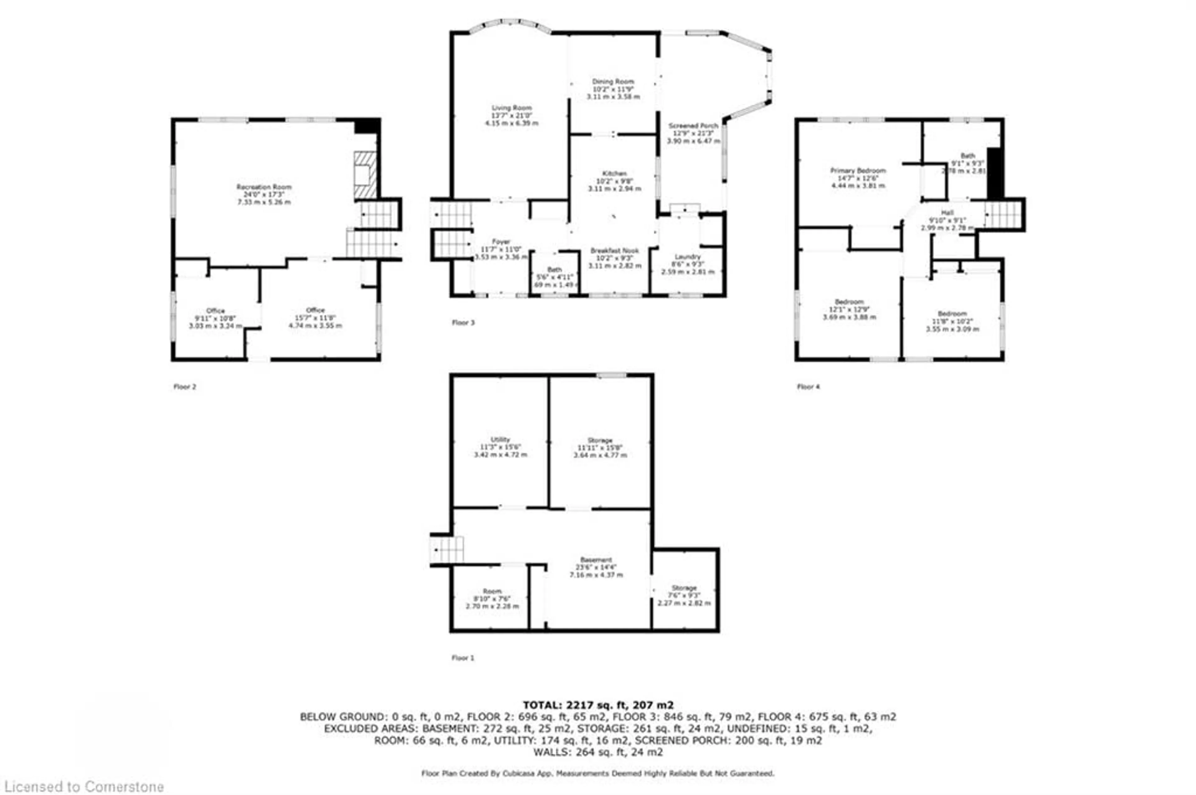 Floor plan for 1898 Concession 4 Road, Niagara-on-the-Lake Ontario L0S 1J0