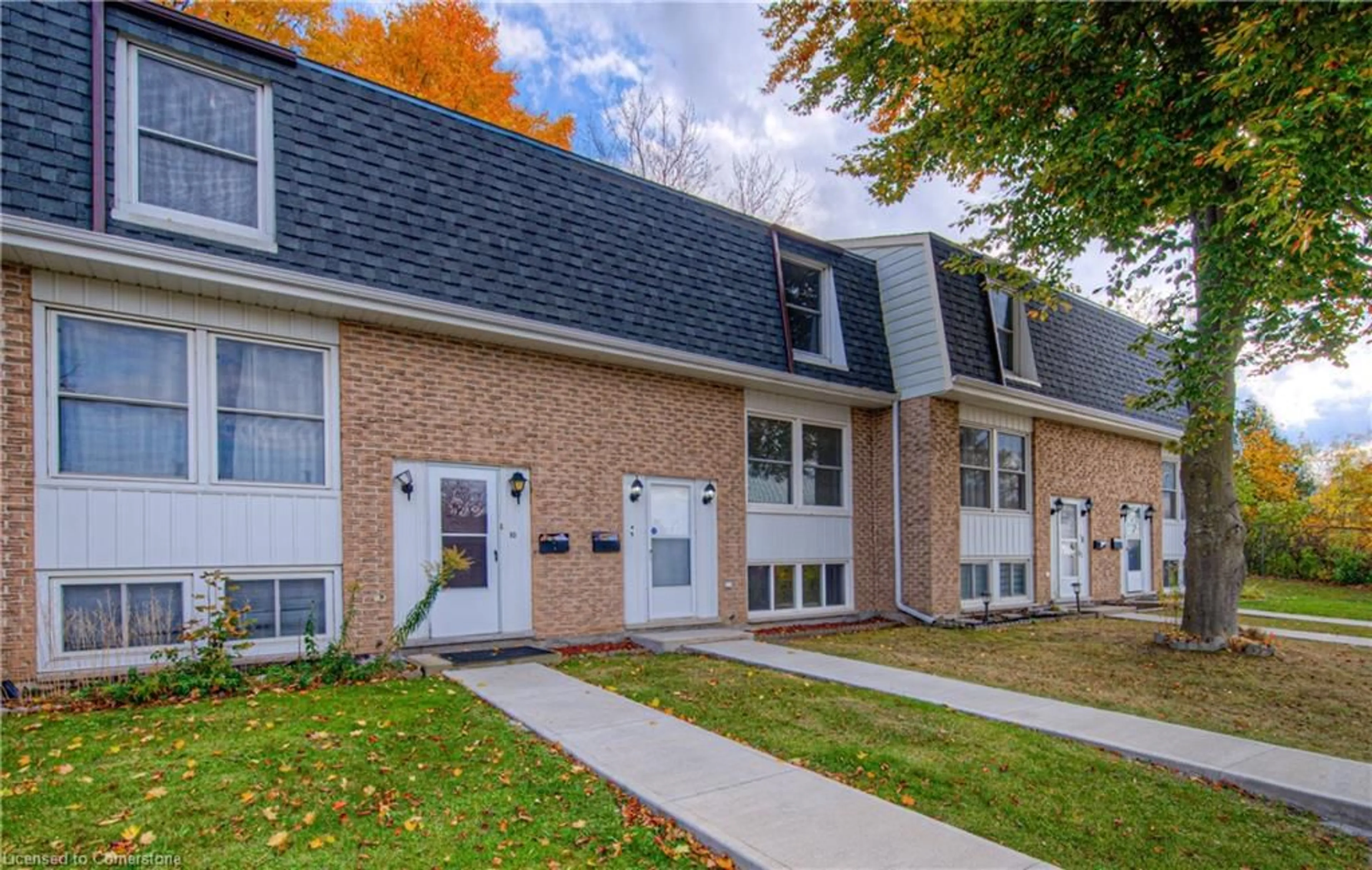 Home with brick exterior material, street for 206 Green Valley Dr #9, Kitchener Ontario N2P 1G9