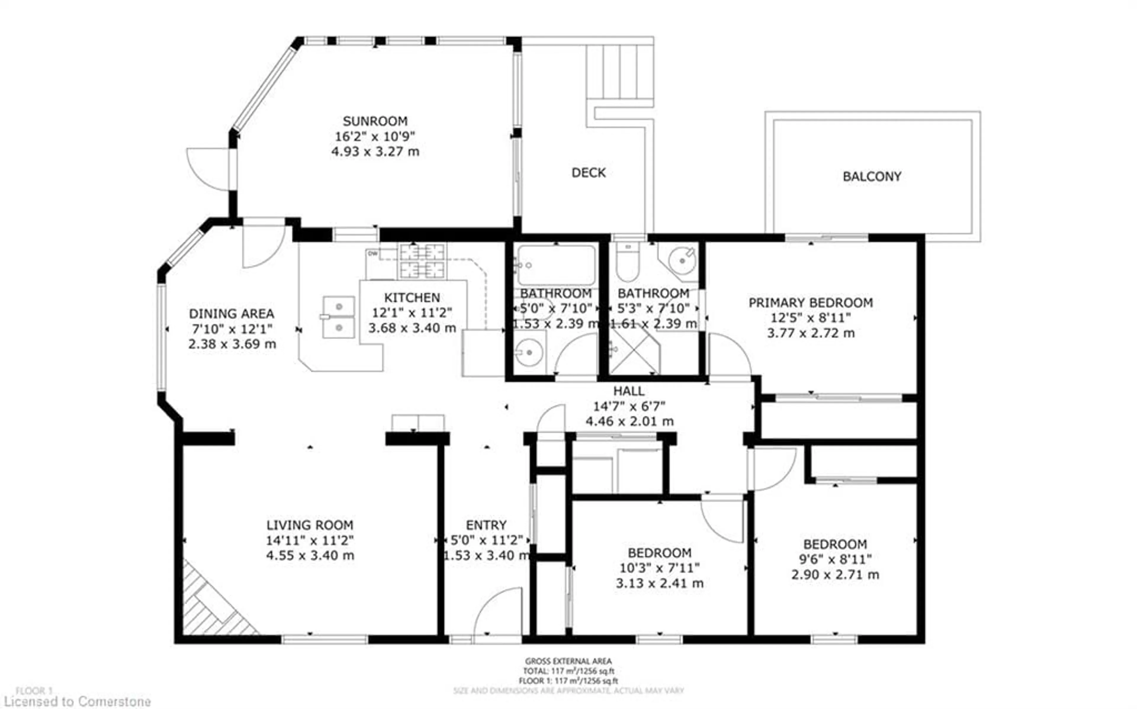Floor plan for 2 Hemlock Crescent Pvt, Puslinch Ontario N0B 2K0