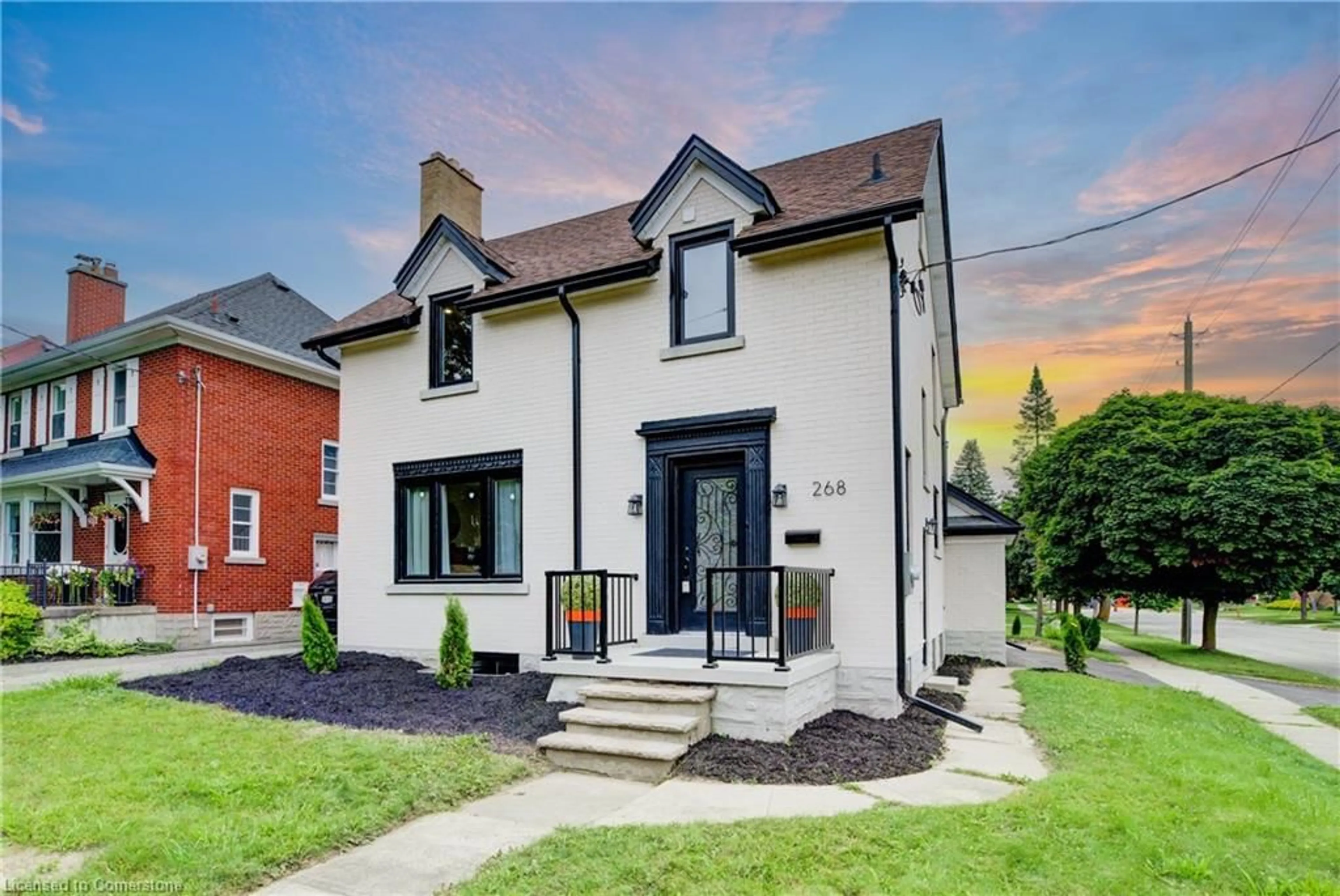 Home with brick exterior material, street for 268 Cameron St, Kitchener Ontario N2H 3B5