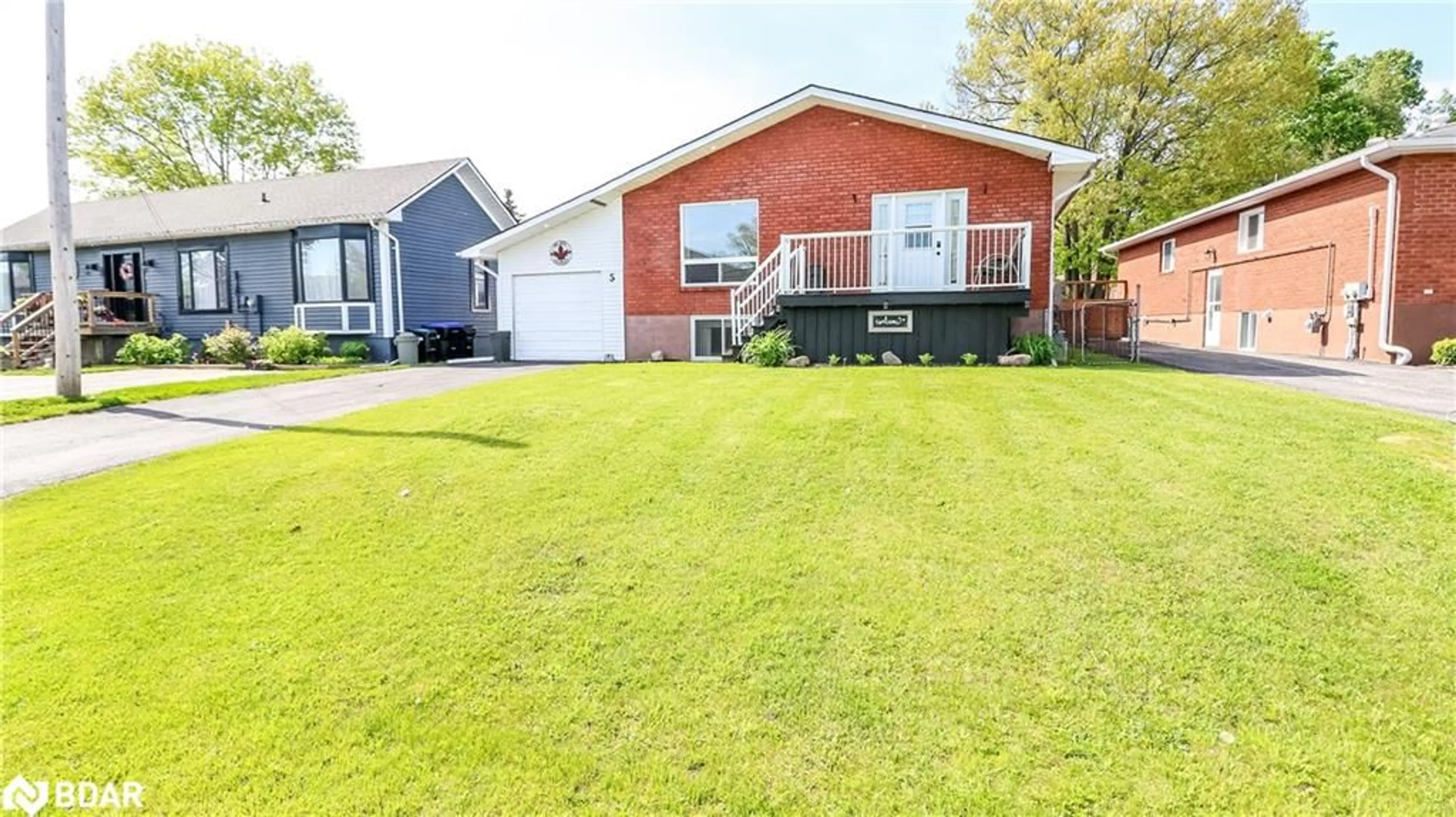 Home with brick exterior material, street for 5 Bourgeois Beach Rd, Victoria Harbour Ontario L0K 2A0