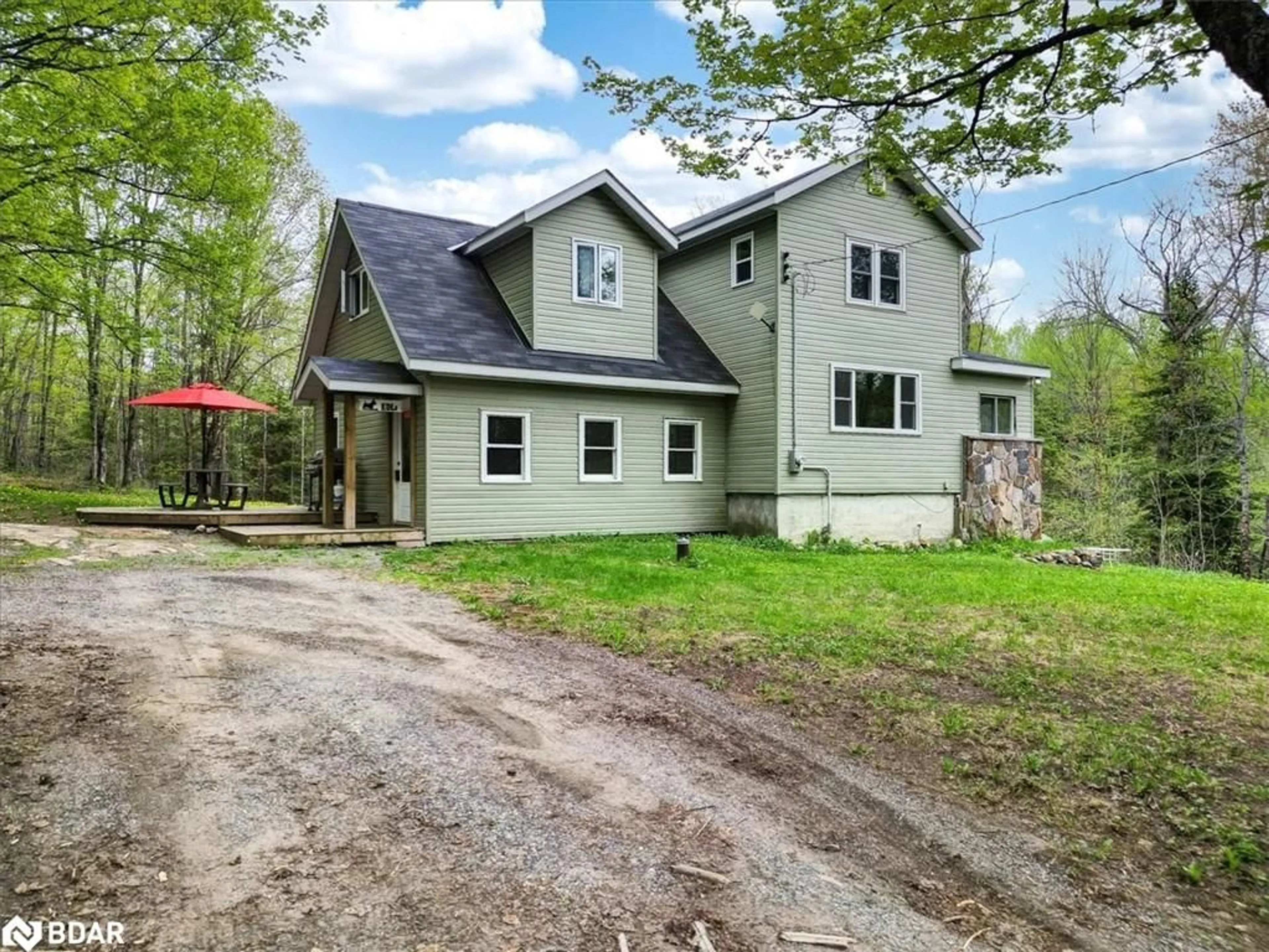 A pic from outside/outdoor area/front of a property/back of a property/a pic from drone, unknown for 1019 Anderson Road Rd, Tory Hill Ontario K0L 2Y0
