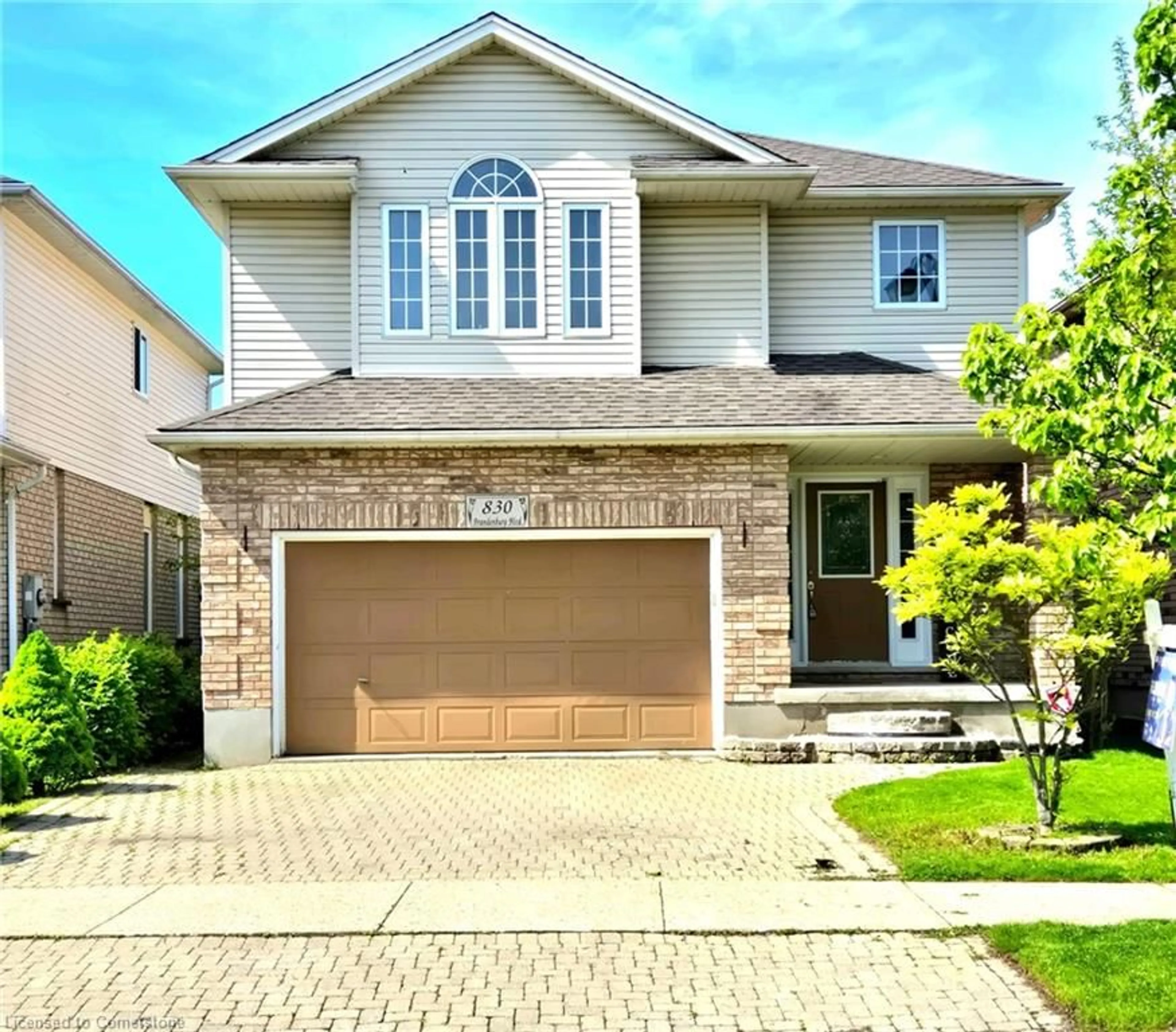 Home with brick exterior material, street for 830 Brandenburg Blvd, Waterloo Ontario N2T 2X3