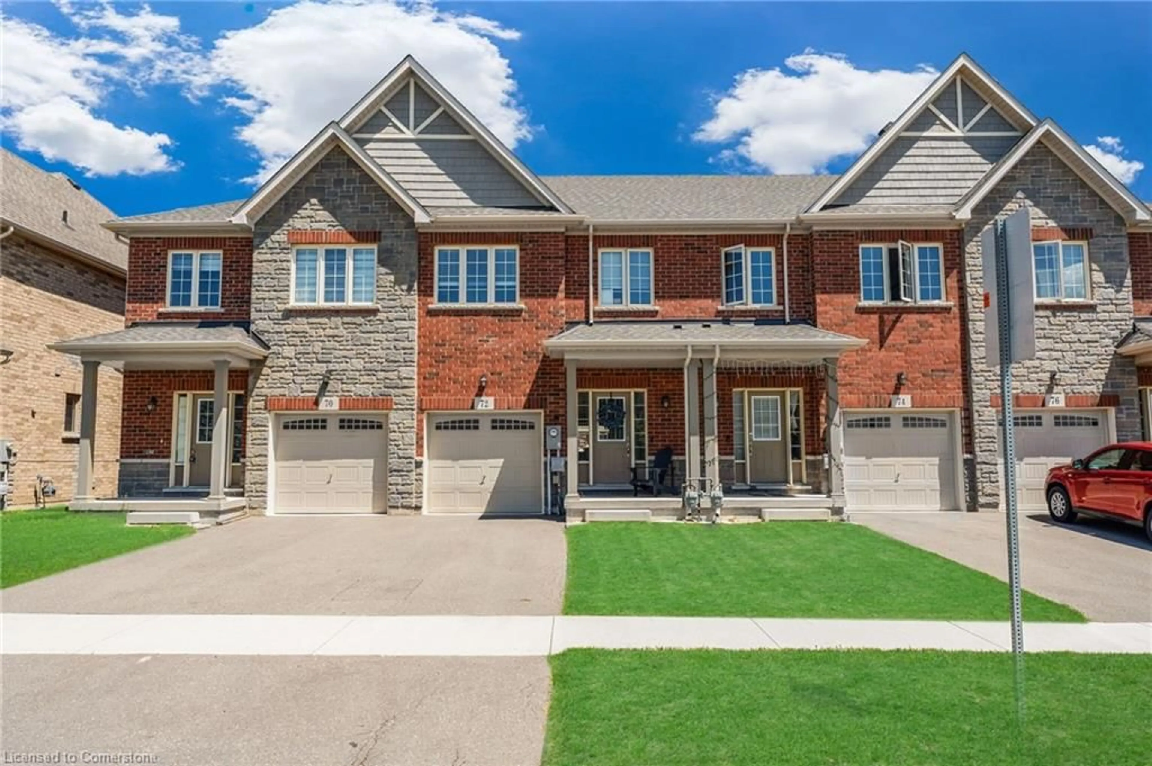Home with brick exterior material, street for 72 Homestead Way Way, Thorold Ontario L2V 0H1