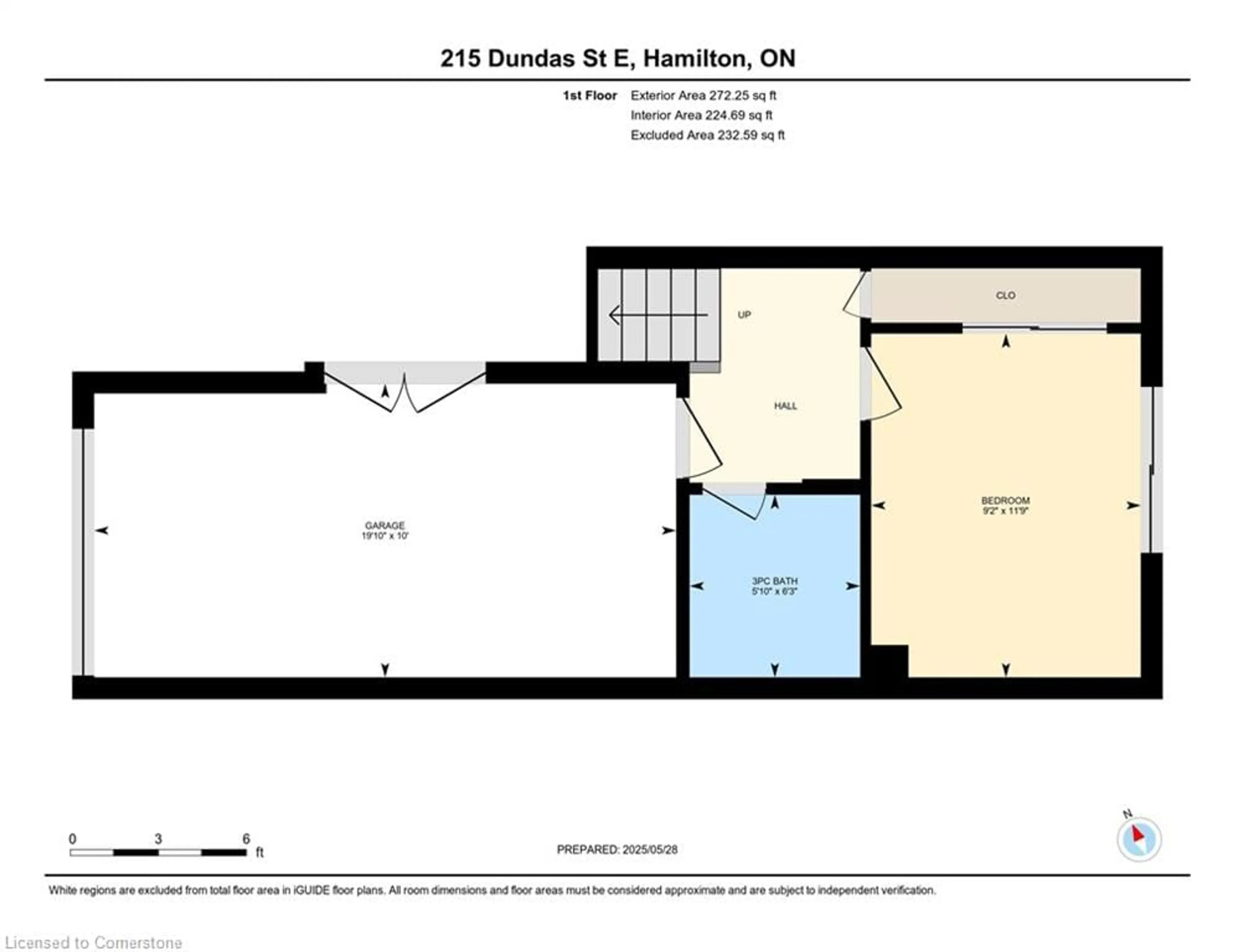 Floor plan for 215 Dundas St #53, Waterdown Ontario L8B 0X1