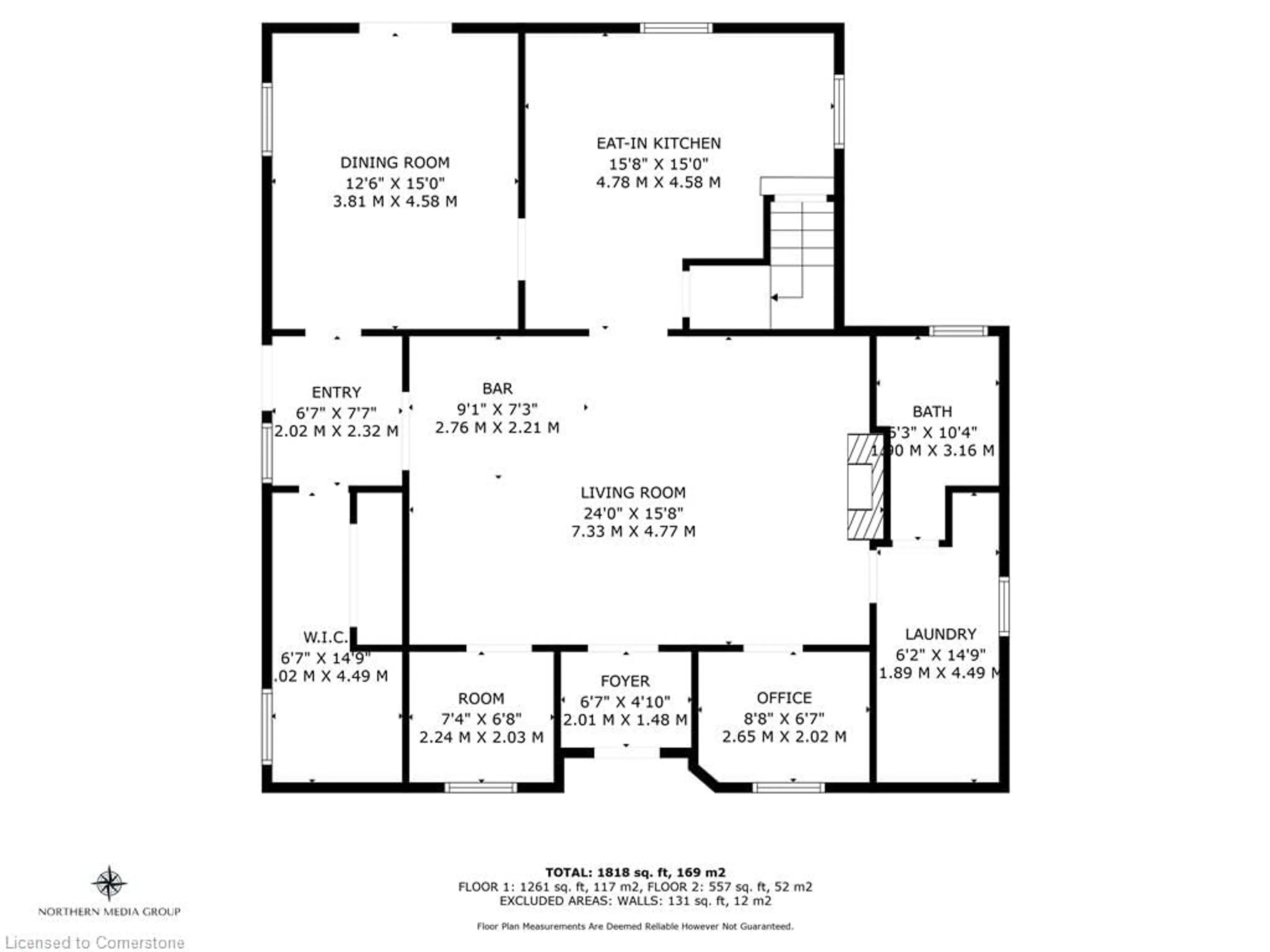 Floor plan for 382 Beach Blvd, Hamilton Ontario L8H 6W7
