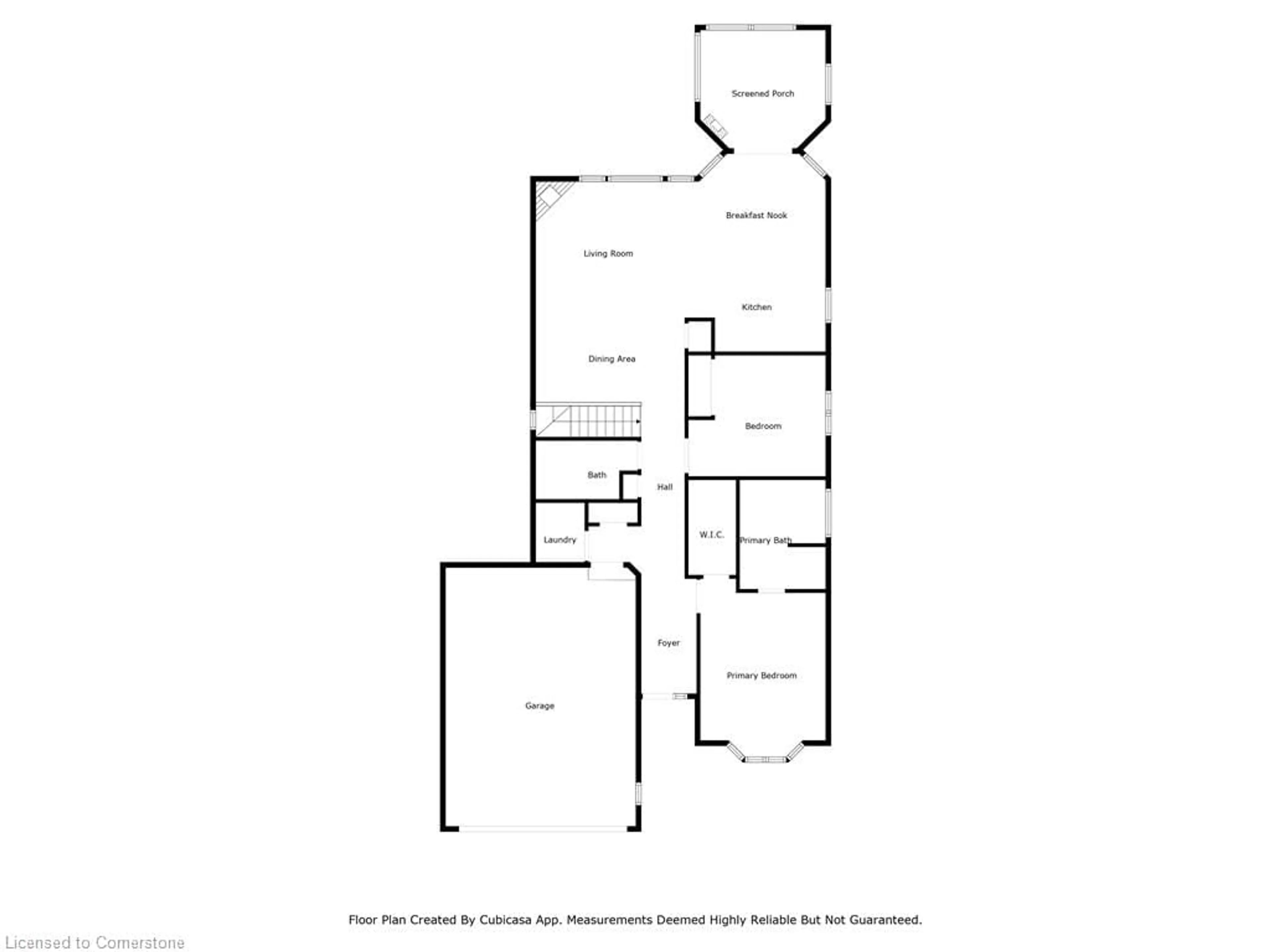 Floor plan for 53 Carolina Way, Port Rowan Ontario N0E 1M0