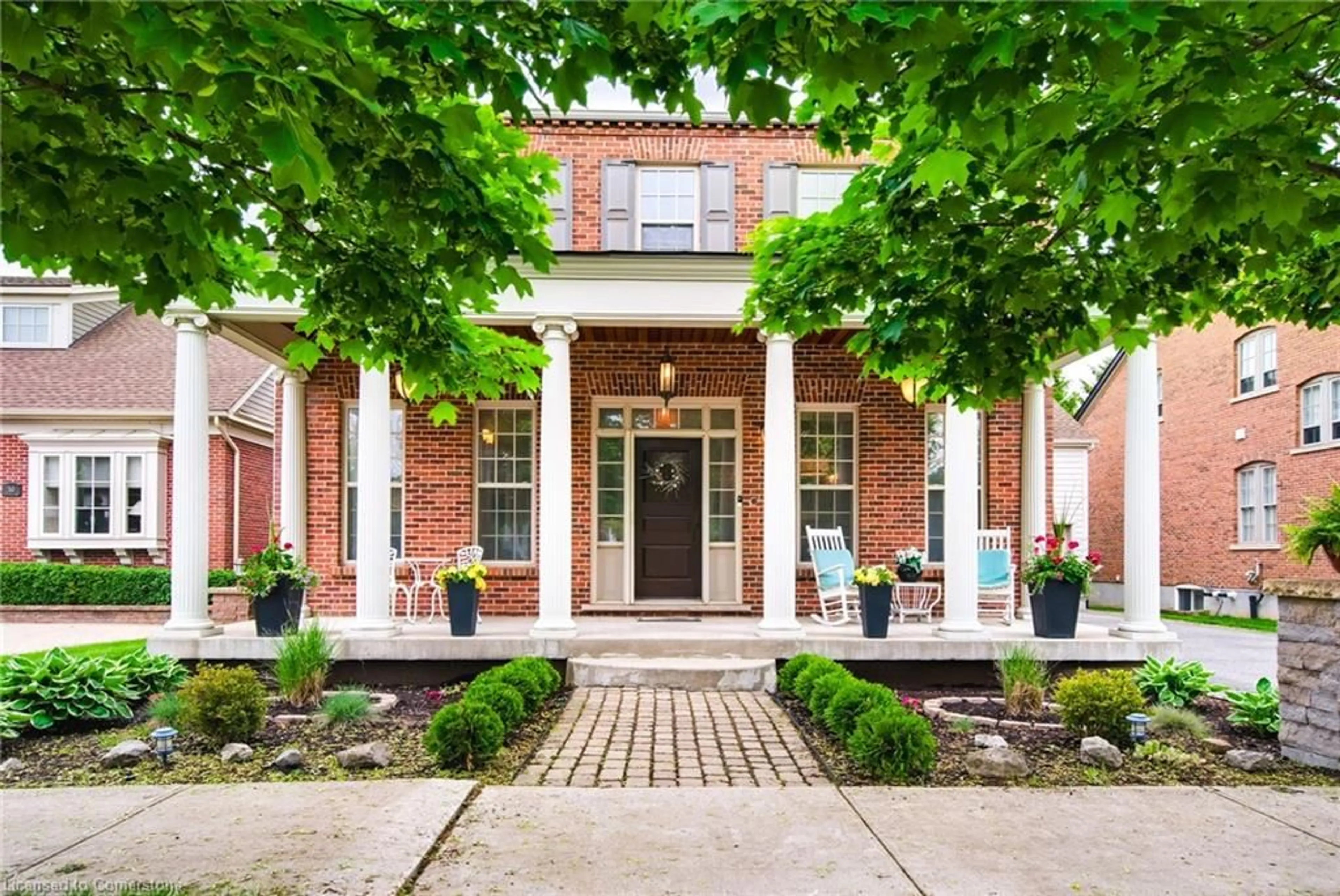 Home with brick exterior material, street for 52 Garrison Village Dr, Niagara-on-the-Lake Ontario L0S 1J0