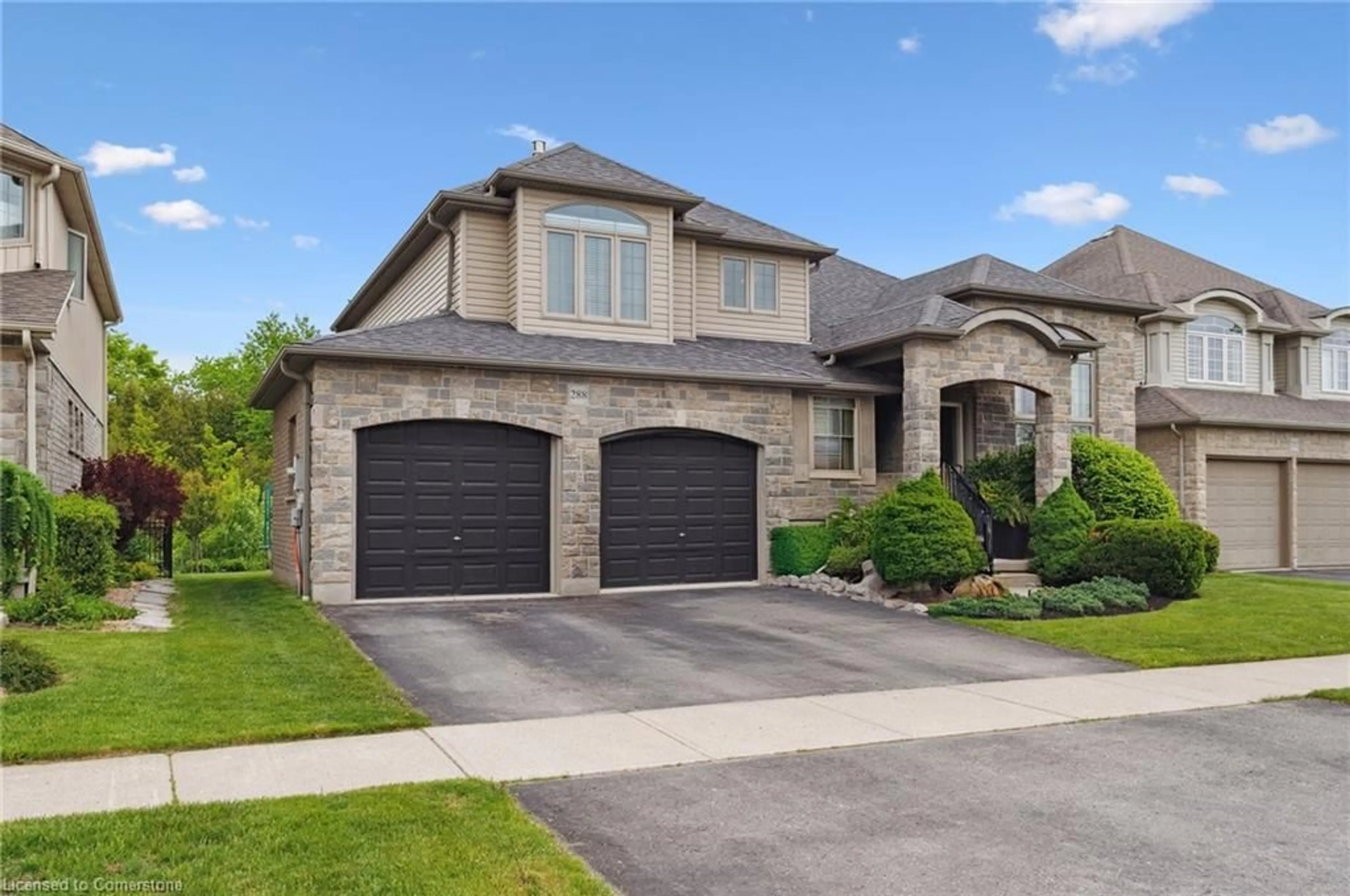 Home with brick exterior material, street for 288 Townsend Dr, Breslau Ontario N0B 1M0