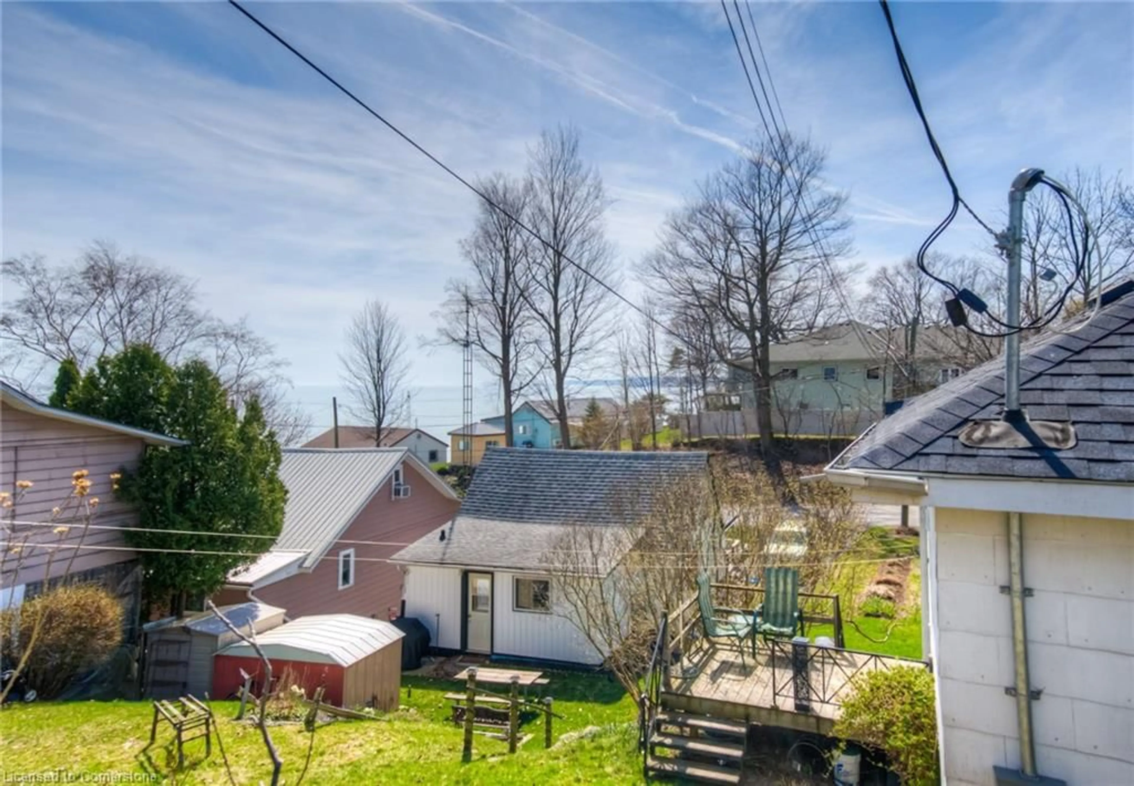 A pic from outside/outdoor area/front of a property/back of a property/a pic from drone, street for 11 Glenwood St #C, Port Dover Ontario N0E 1N0