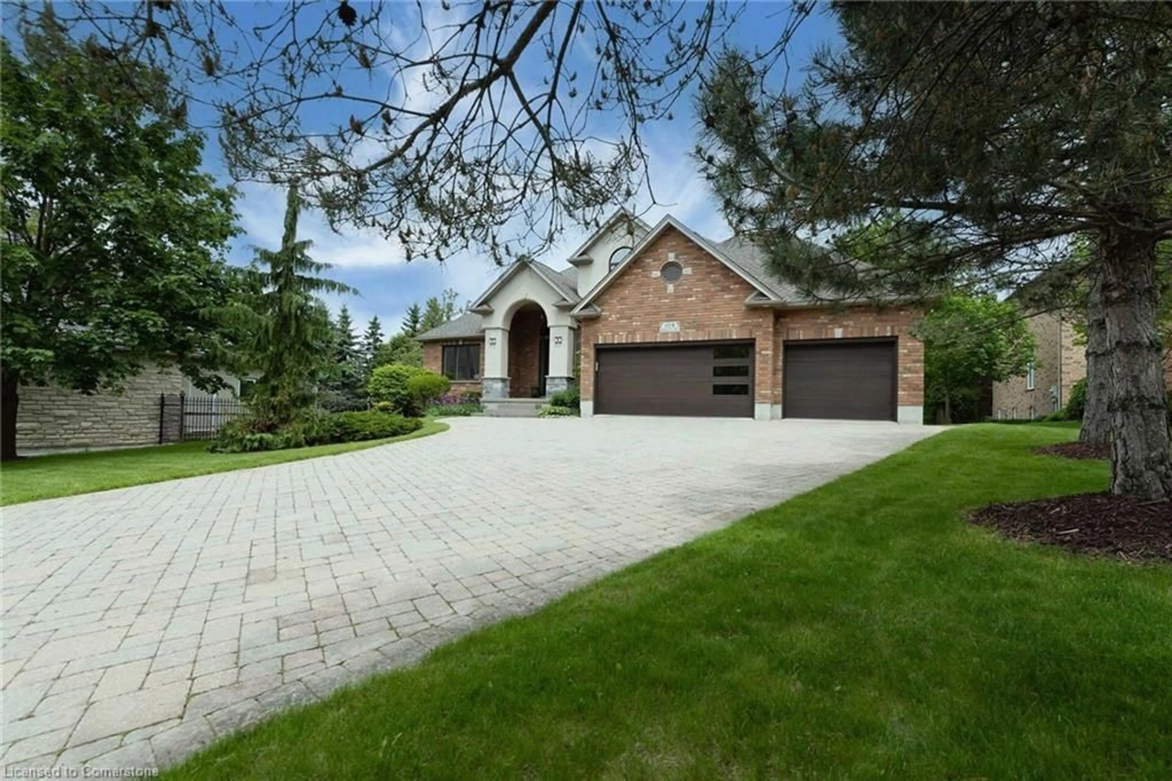 Home with brick exterior material, street for 108 Dirksen Crt, Kitchener Ontario N2P 2M1
