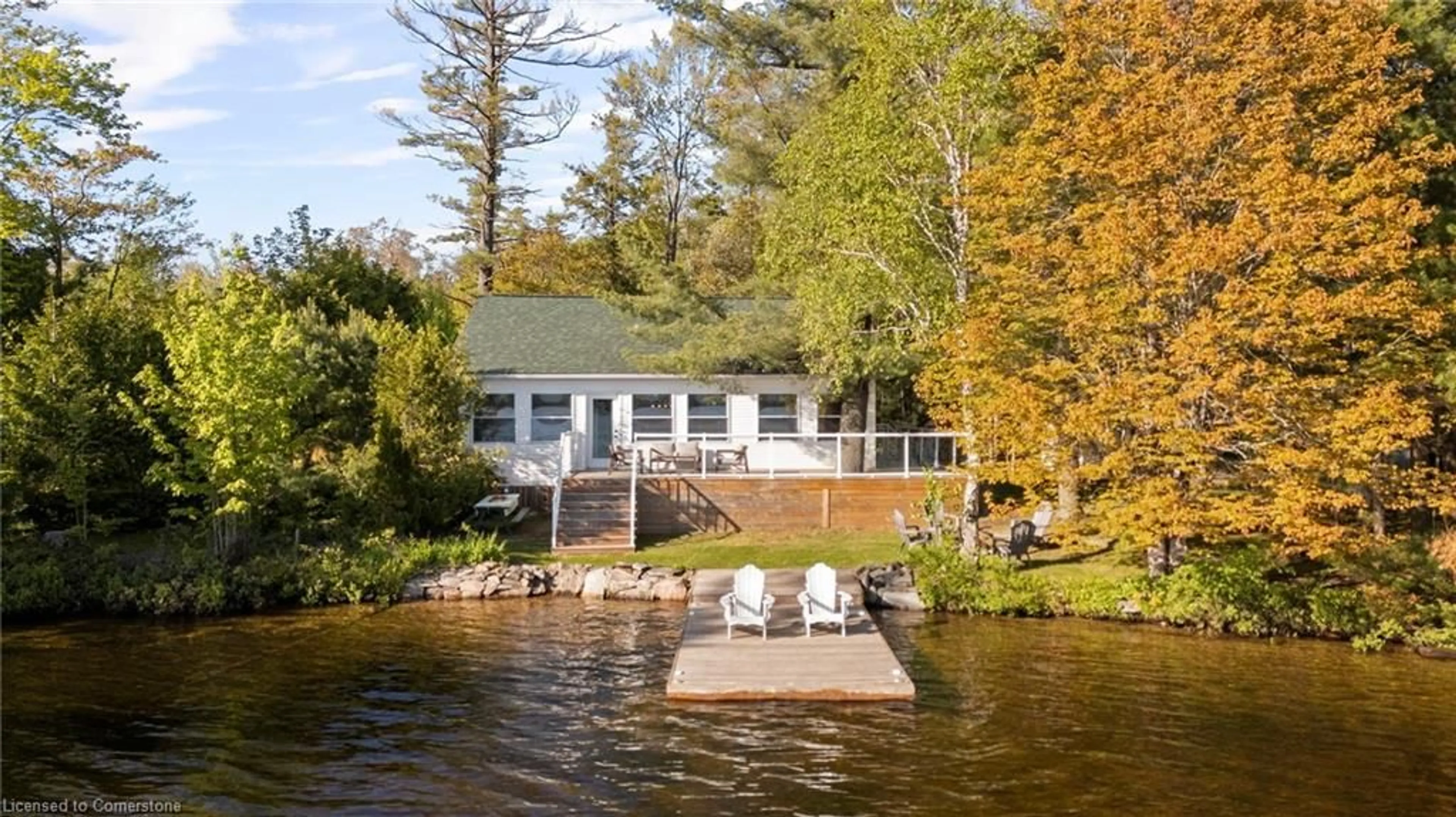 Patio, water/lake/river/ocean view for 1166 North Shore Dr #3, Gravenhurst Ontario P1P 1R3