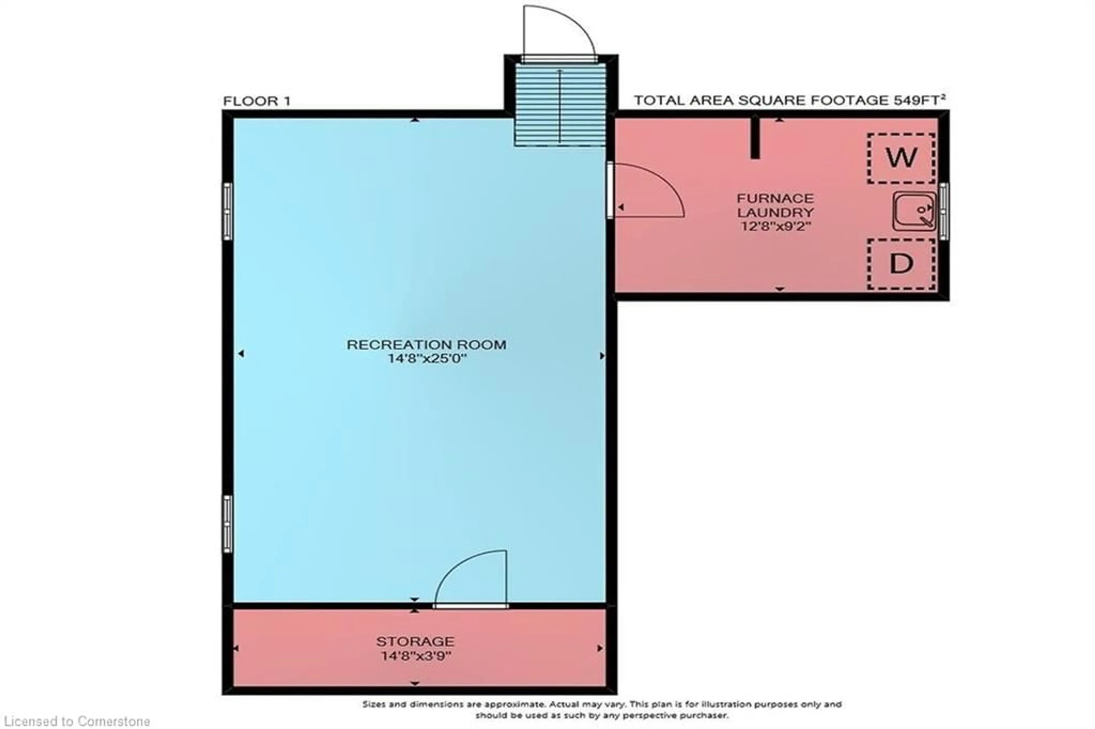 Floor plan for 18 Jamieson Dr, Caledonia Ontario N3W 2K6