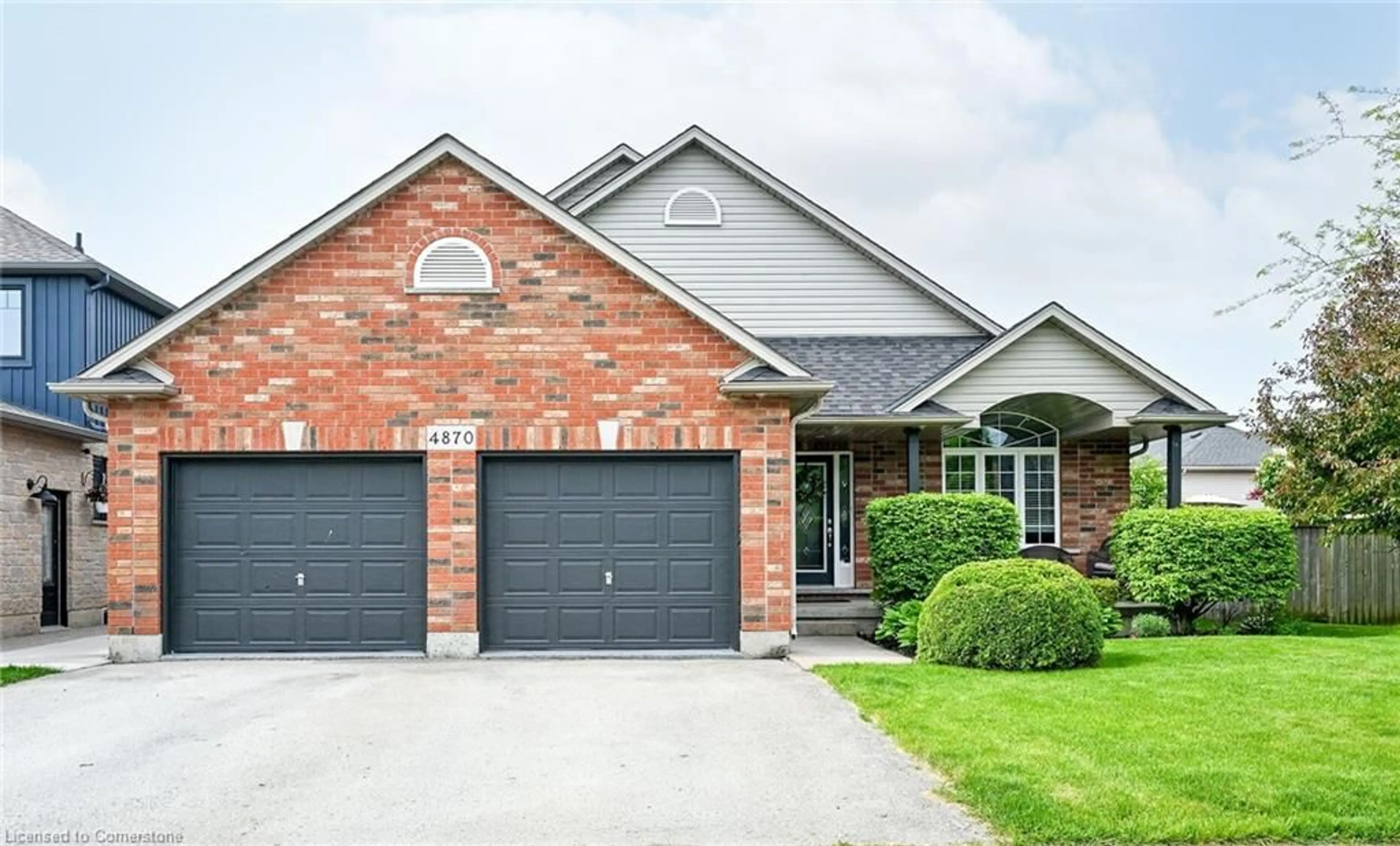 Home with brick exterior material, street for 4870 Northgate Crescent Cres, Beamsville Ontario L0R 1B9