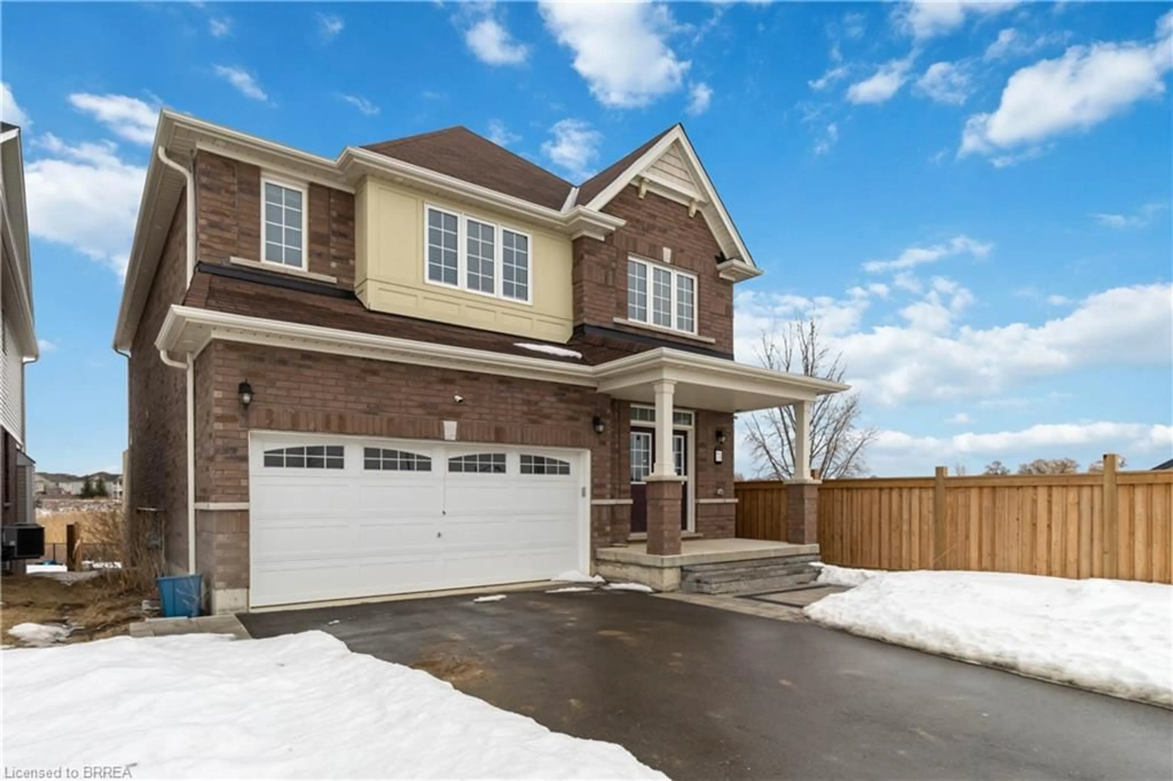 Home with brick exterior material, street for 71 Anderson Rd, Brantford Ontario N3T 5L5