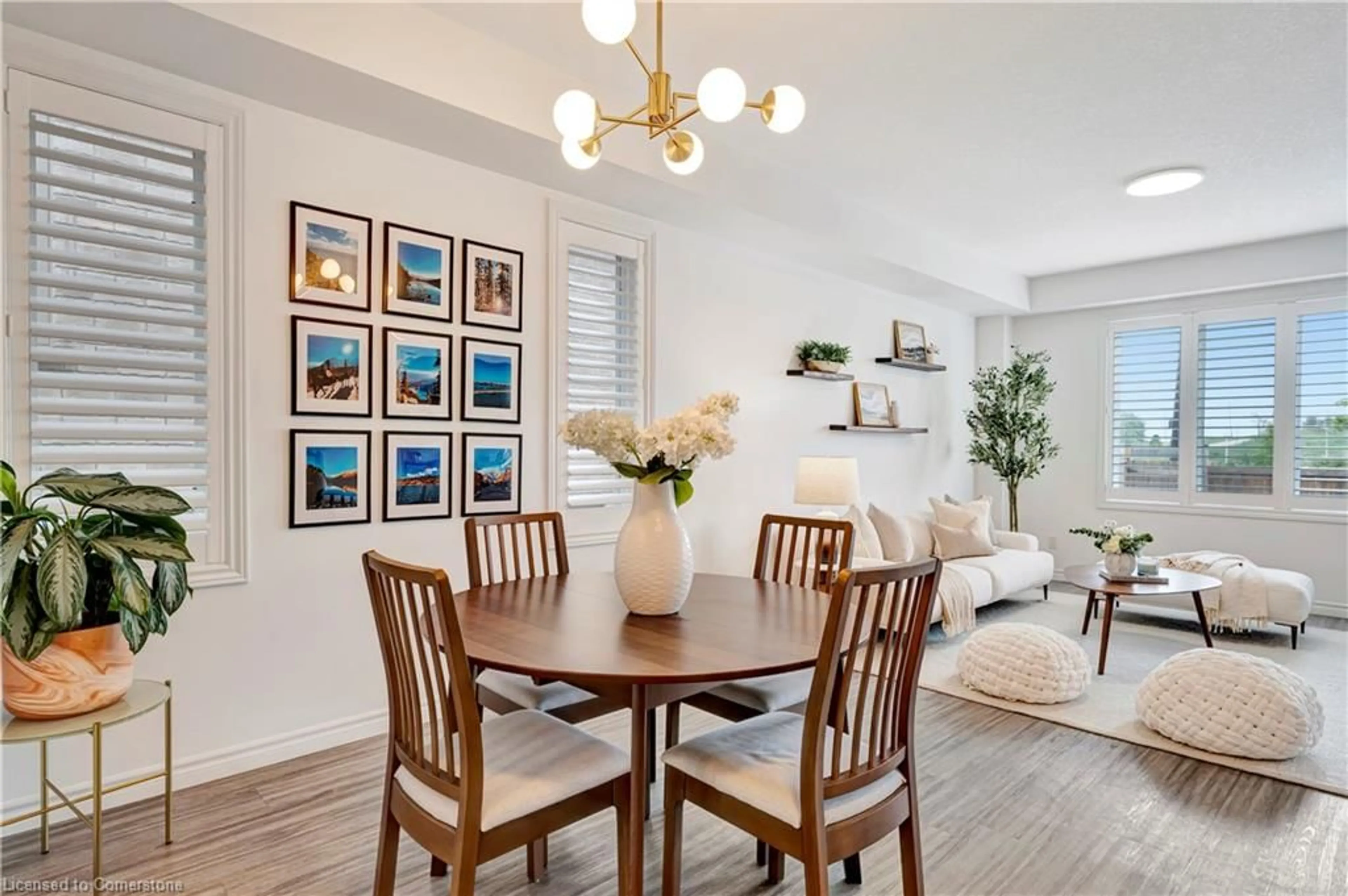 Dining room, wood/laminate floor for 467 Avens St, Waterloo Ontario N2V 0B6