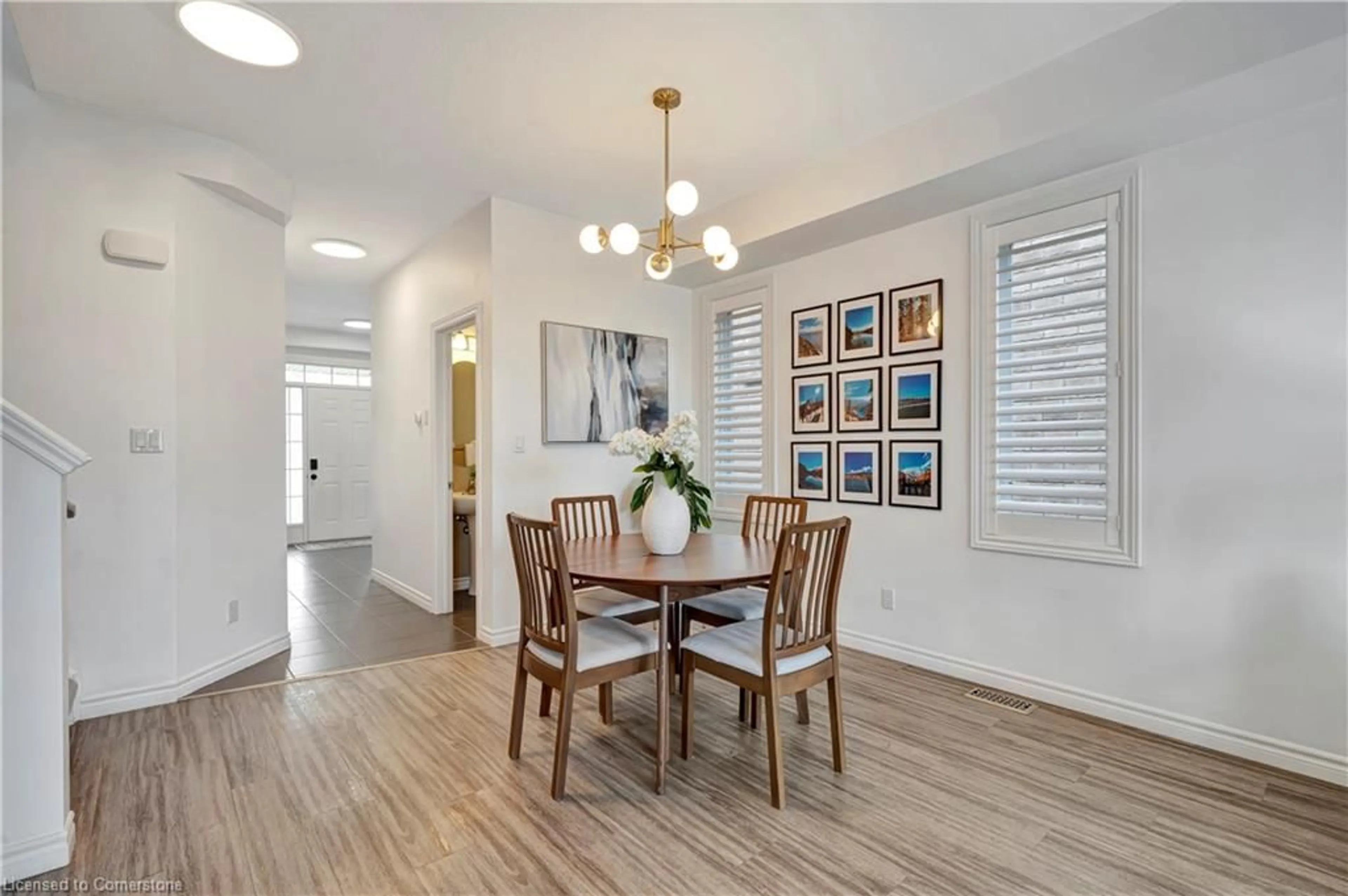 Dining room, wood/laminate floor for 467 Avens St, Waterloo Ontario N2V 0B6