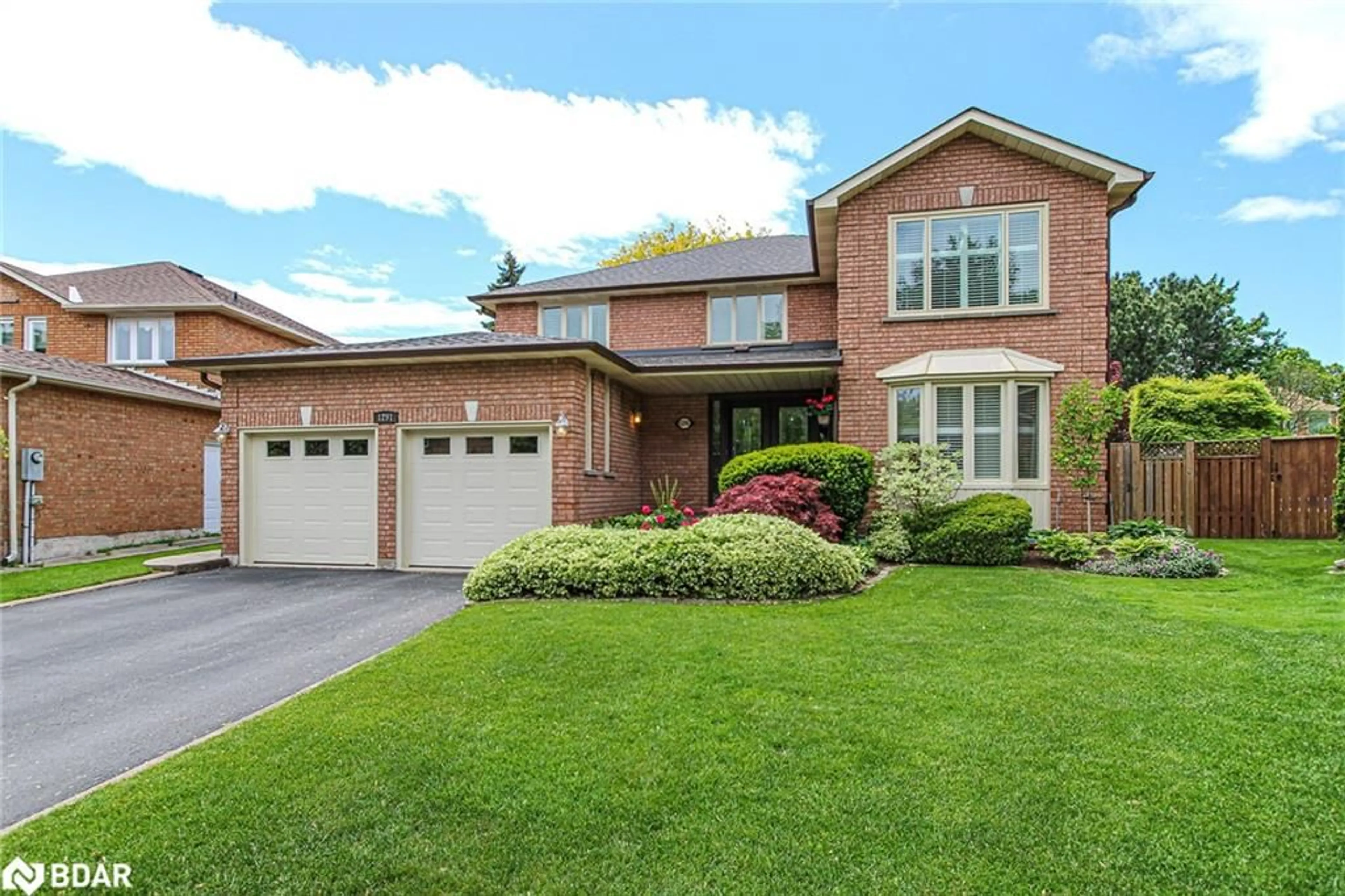 Home with brick exterior material, street for 1291 Roseberry Cres, Oakville Ontario L6M 1W2
