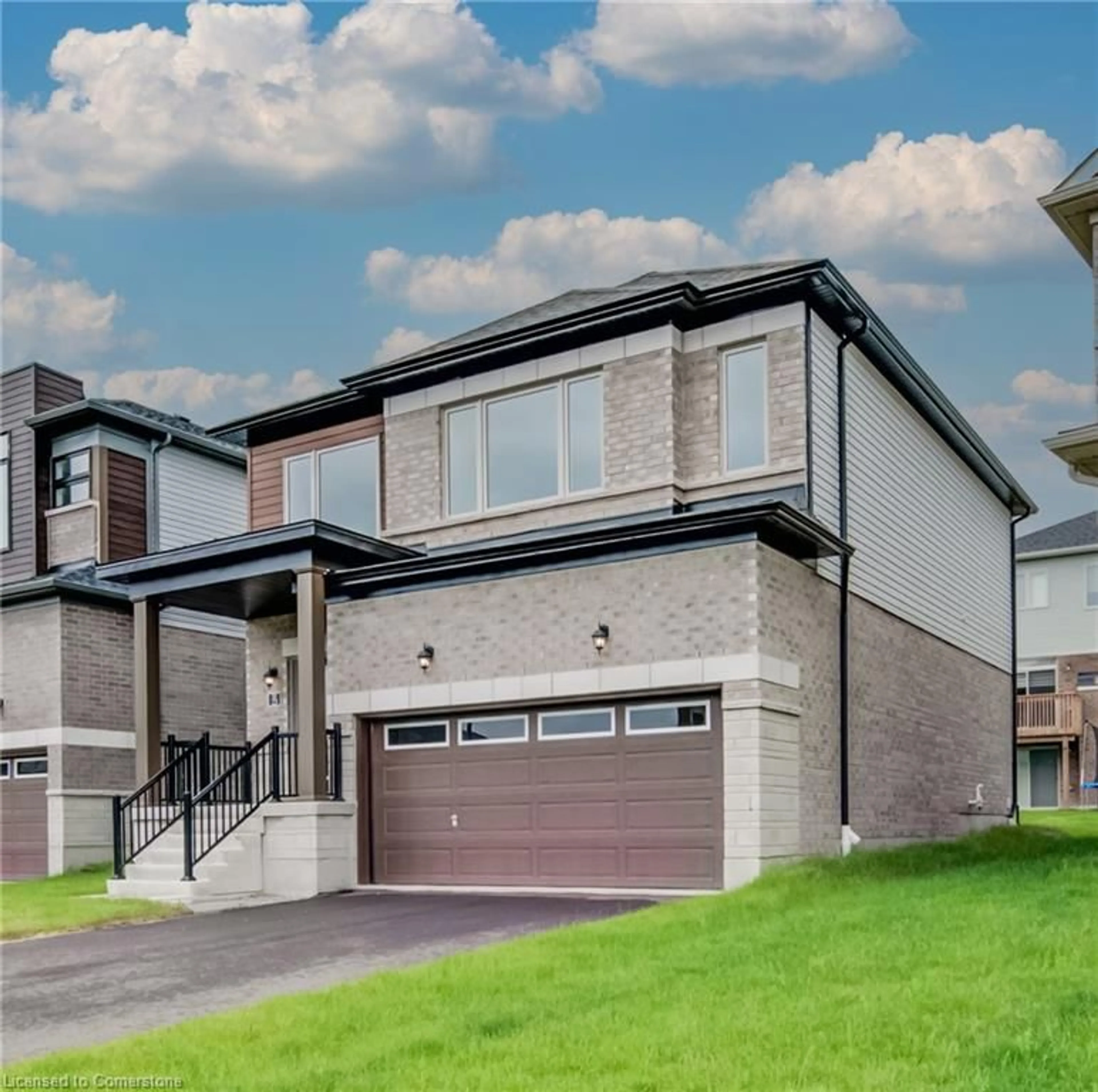 Home with brick exterior material, street for 23 Heming Street, Paris Ontario N3L 0M6
