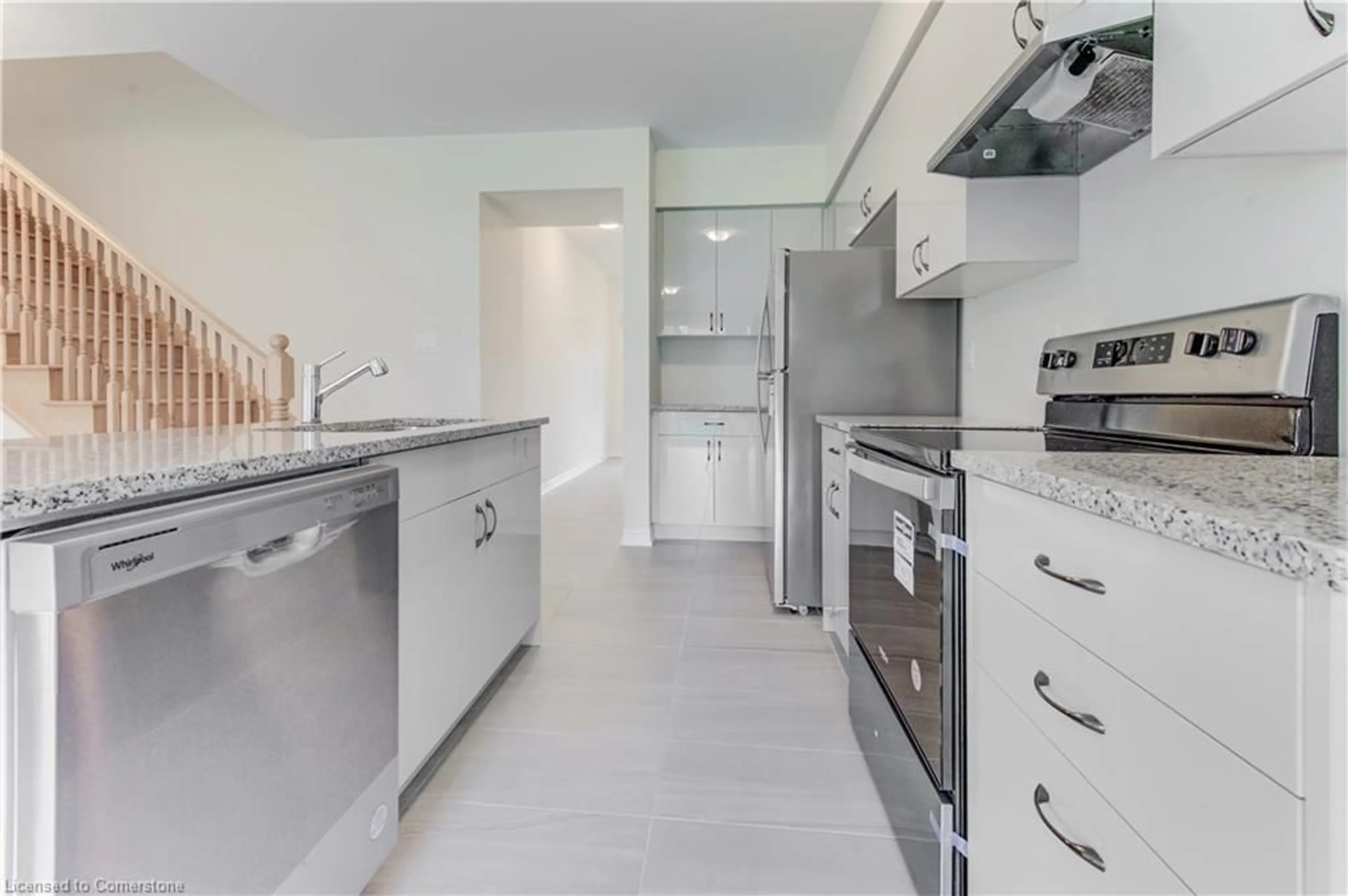 Standard kitchen, ceramic/tile floor for 23 Heming Street, Paris Ontario N3L 0M6