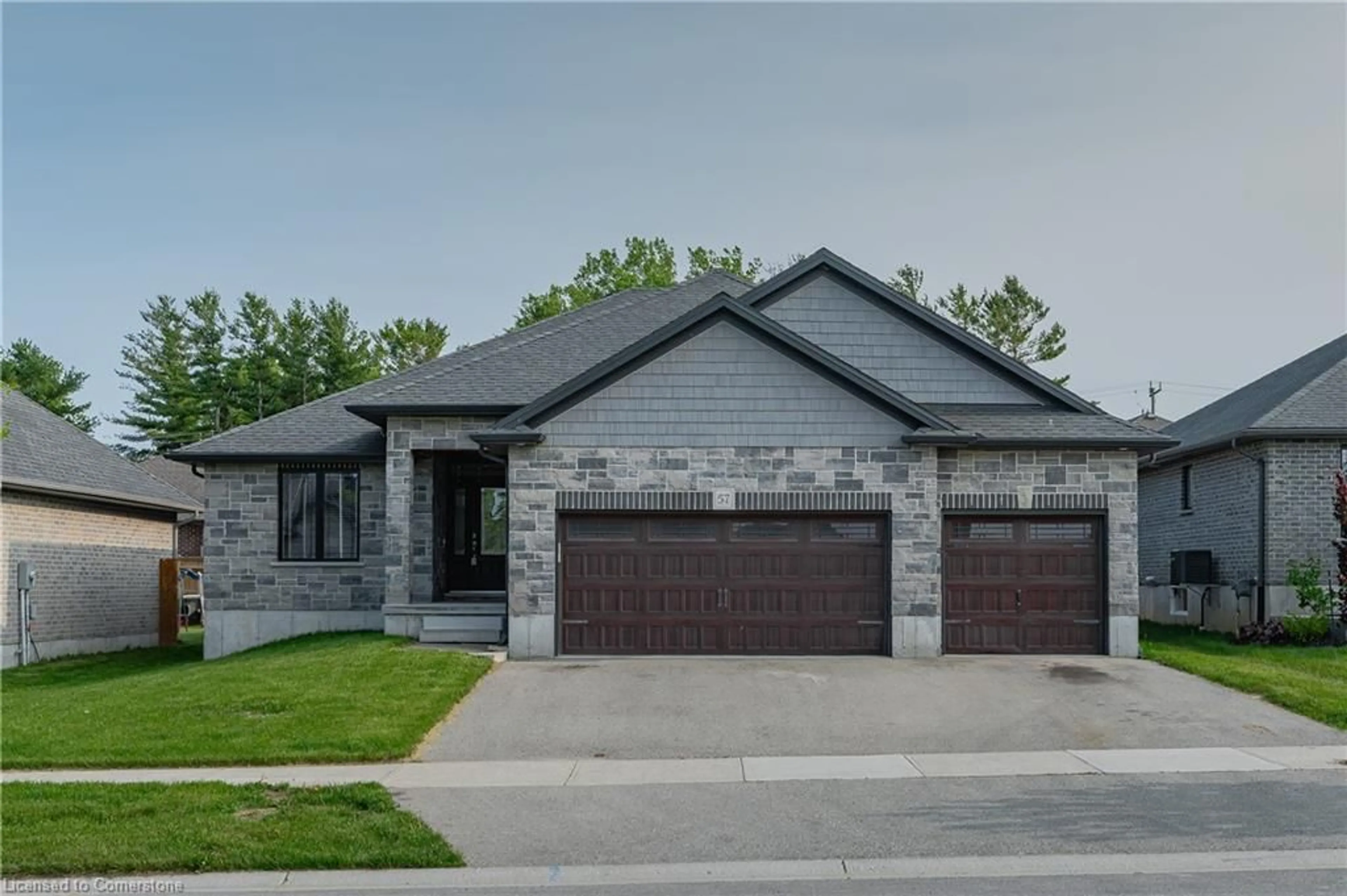 Home with brick exterior material, street for 57 Lock St, Innerkip Ontario N0J 1M0