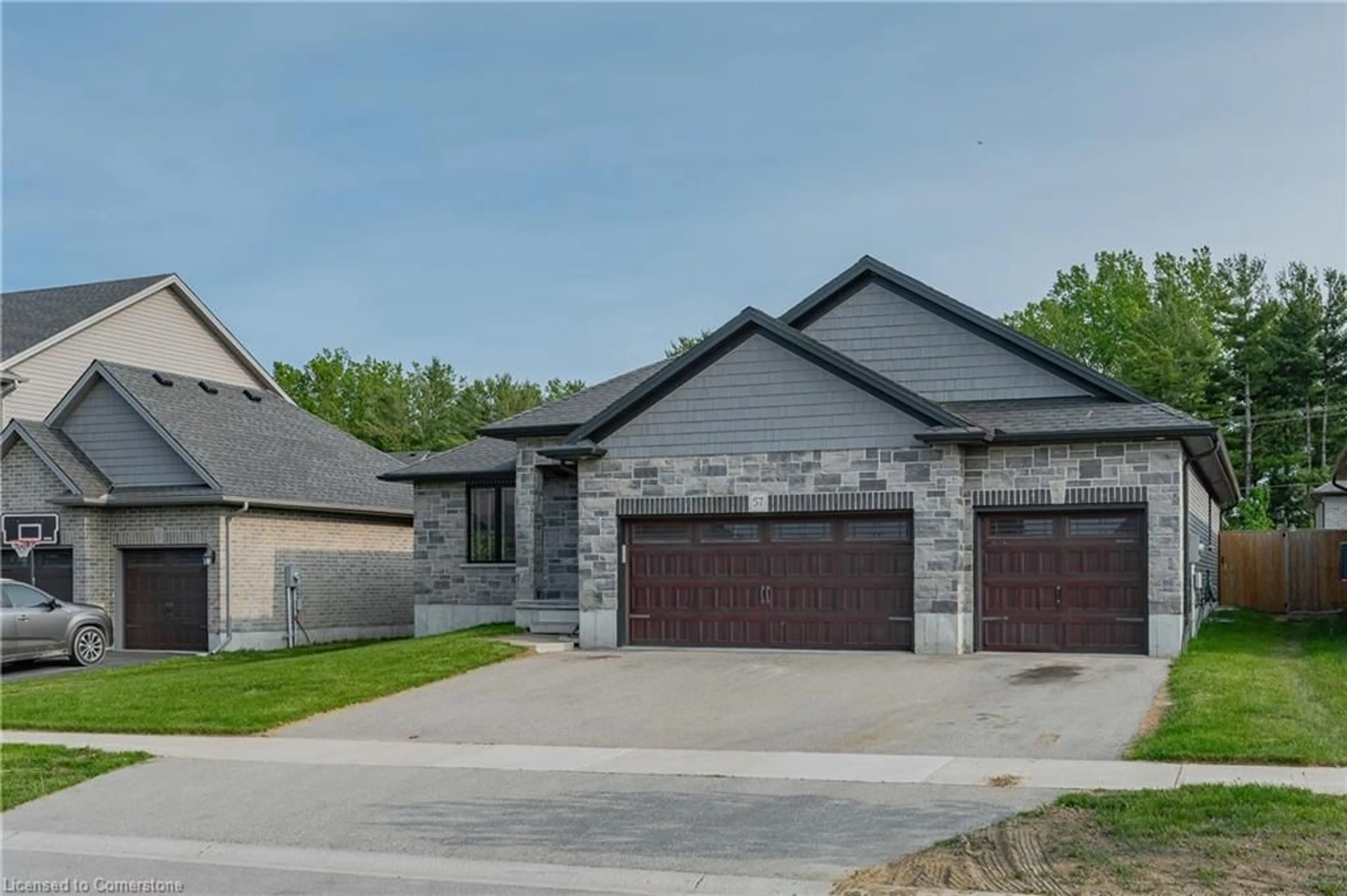 Home with brick exterior material, street for 57 Lock St, Innerkip Ontario N0J 1M0