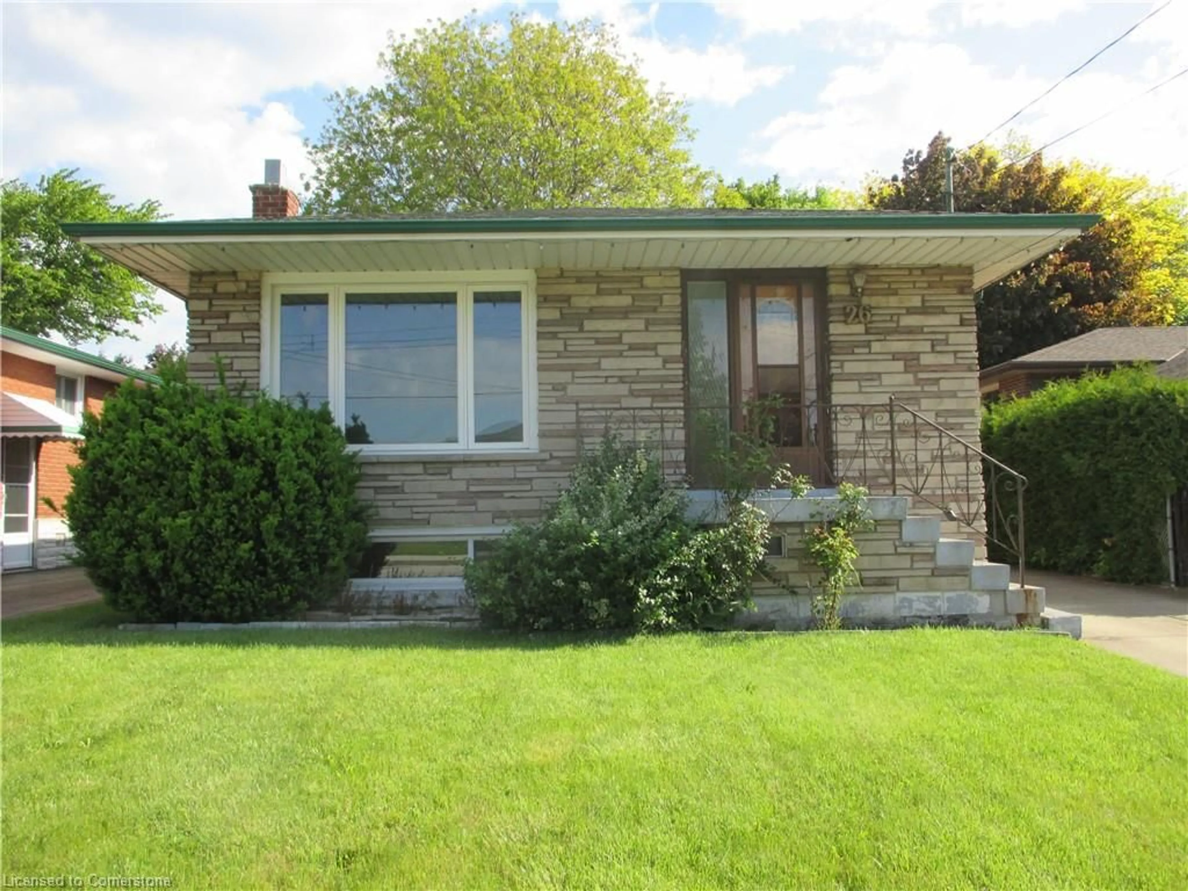 Home with brick exterior material, street for 26 Parklands Dr, Hamilton Ontario L8K 4W7