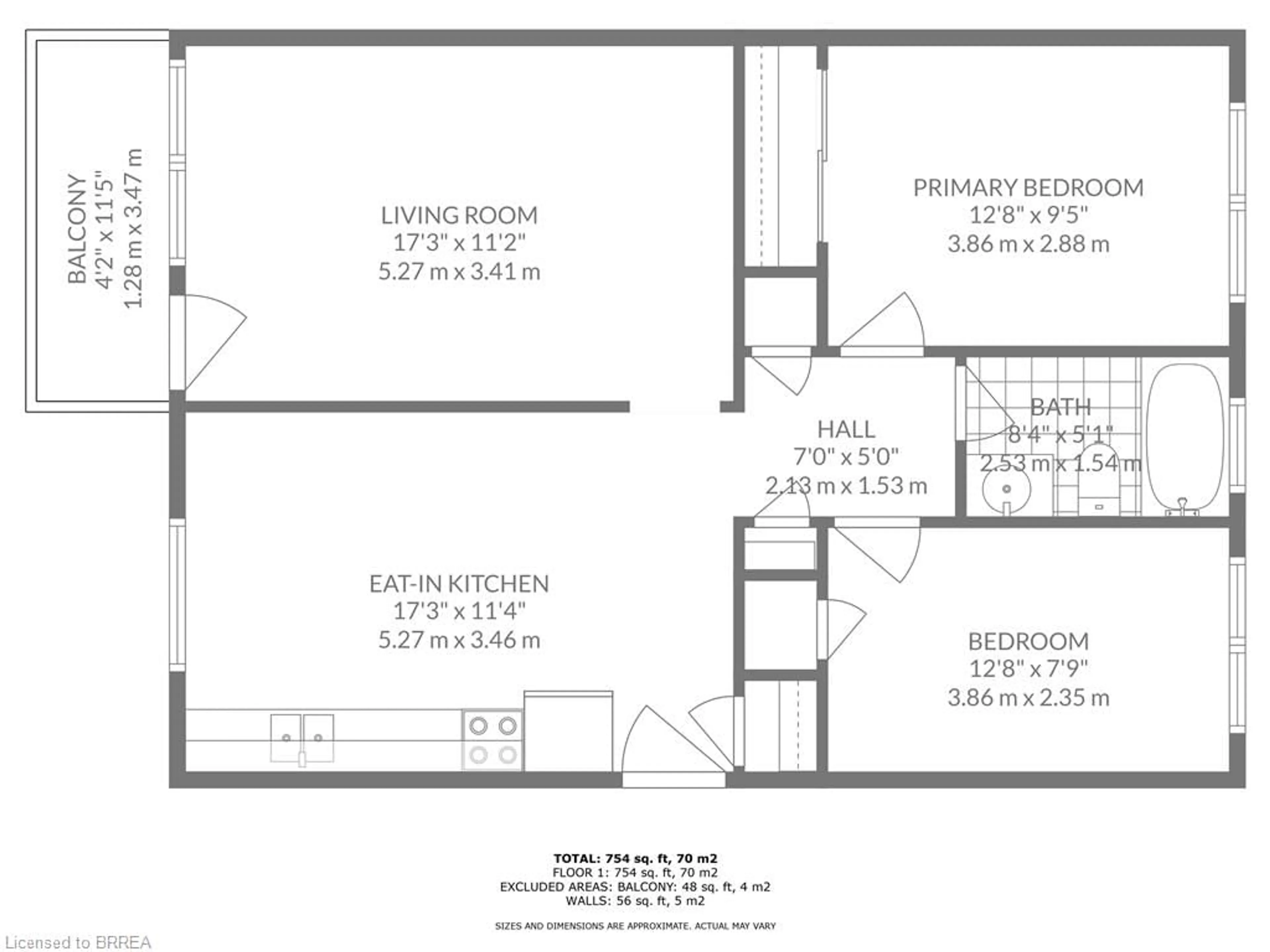 Floor plan for 115 Baldwin Ave, Brantford Ontario N3S 1H9