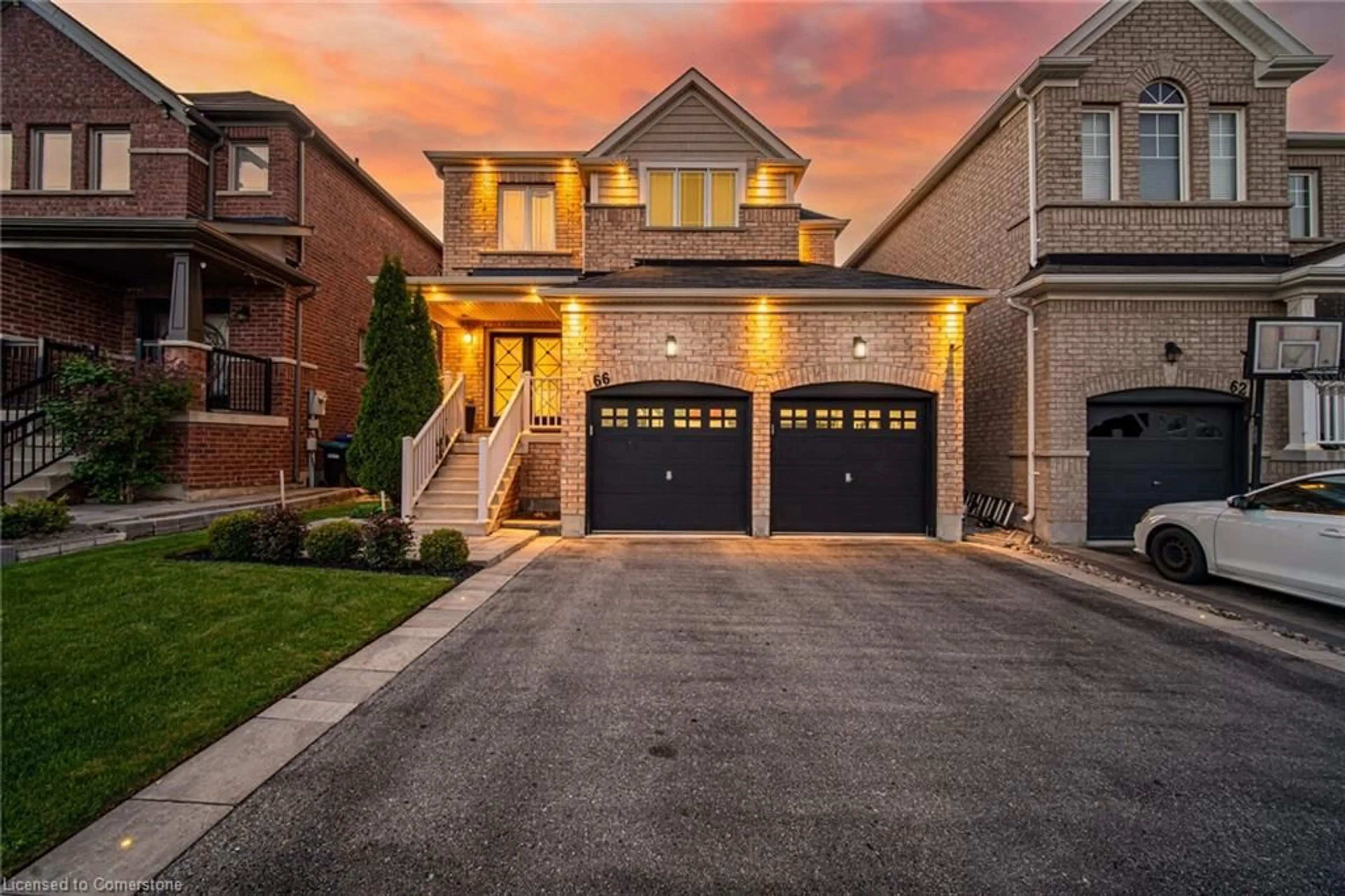 Home with brick exterior material, street for 66 Slack St, Bradford Ontario L3Z 0S5