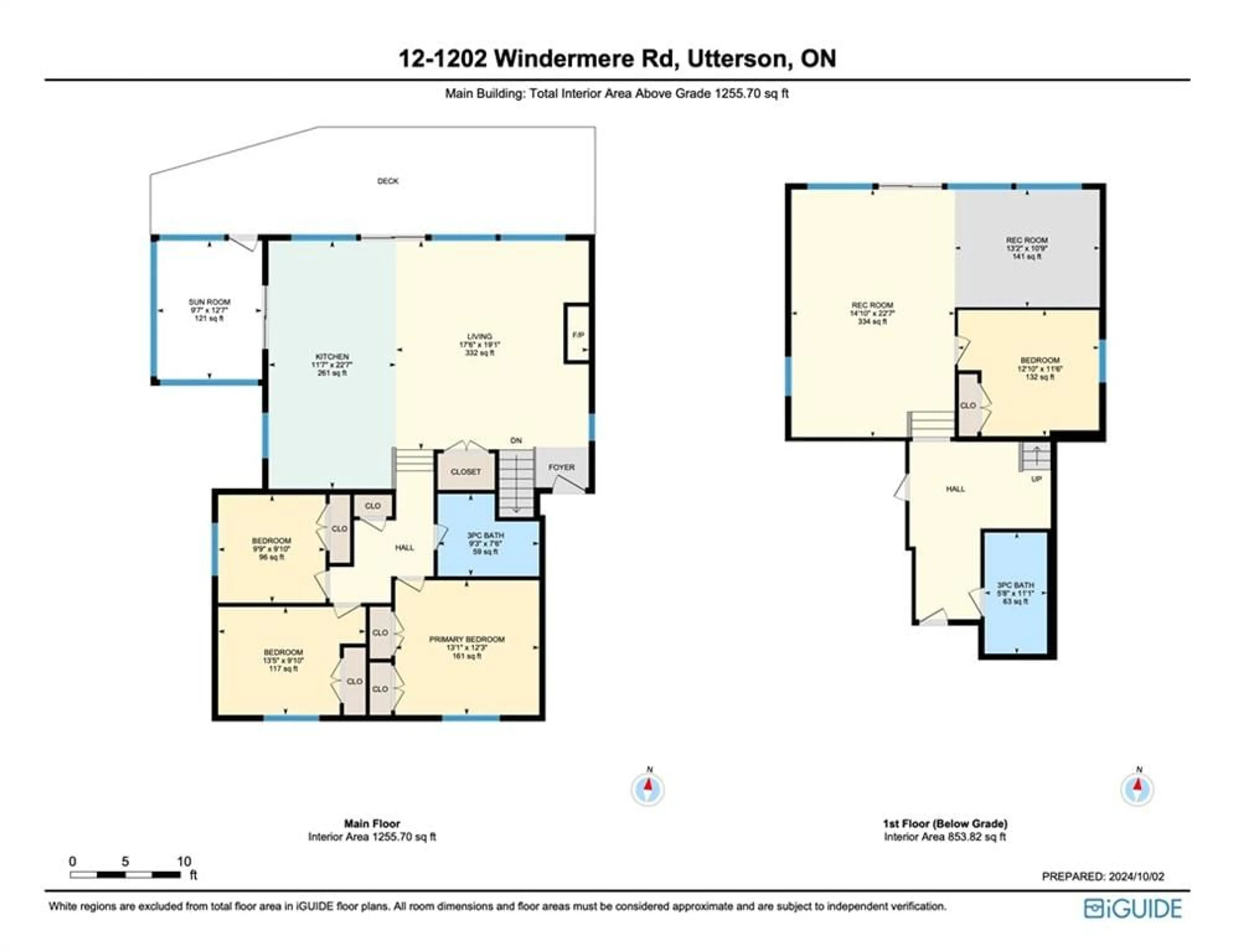 Floor plan for 1202 Windermere Rd #12, Windermere Ontario P0B 1M0
