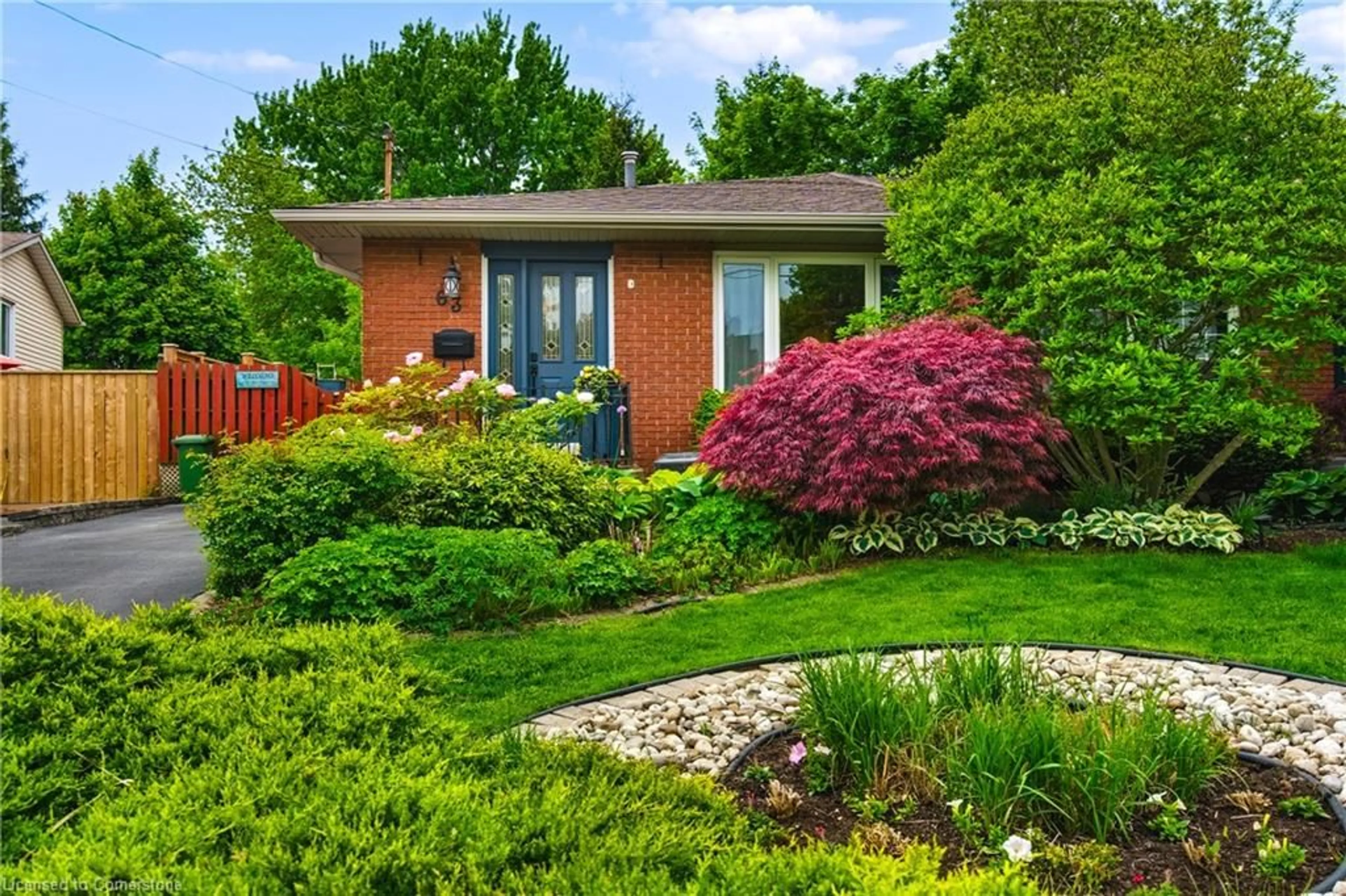 Home with brick exterior material, street for 63 Elora Dr, Hamilton Ontario L9C 6T4