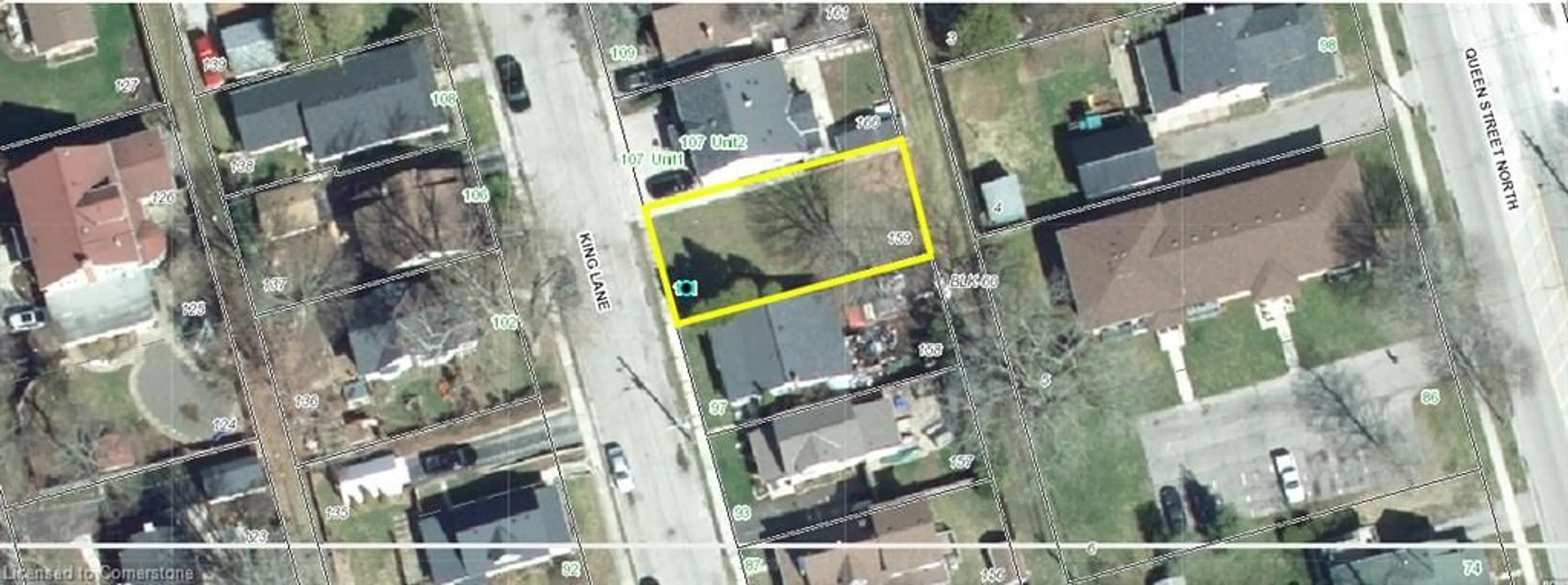 A pic from outside/outdoor area/front of a property/back of a property/a pic from drone, street for 101 King Lane, Simcoe Ontario N3Y 3Z6
