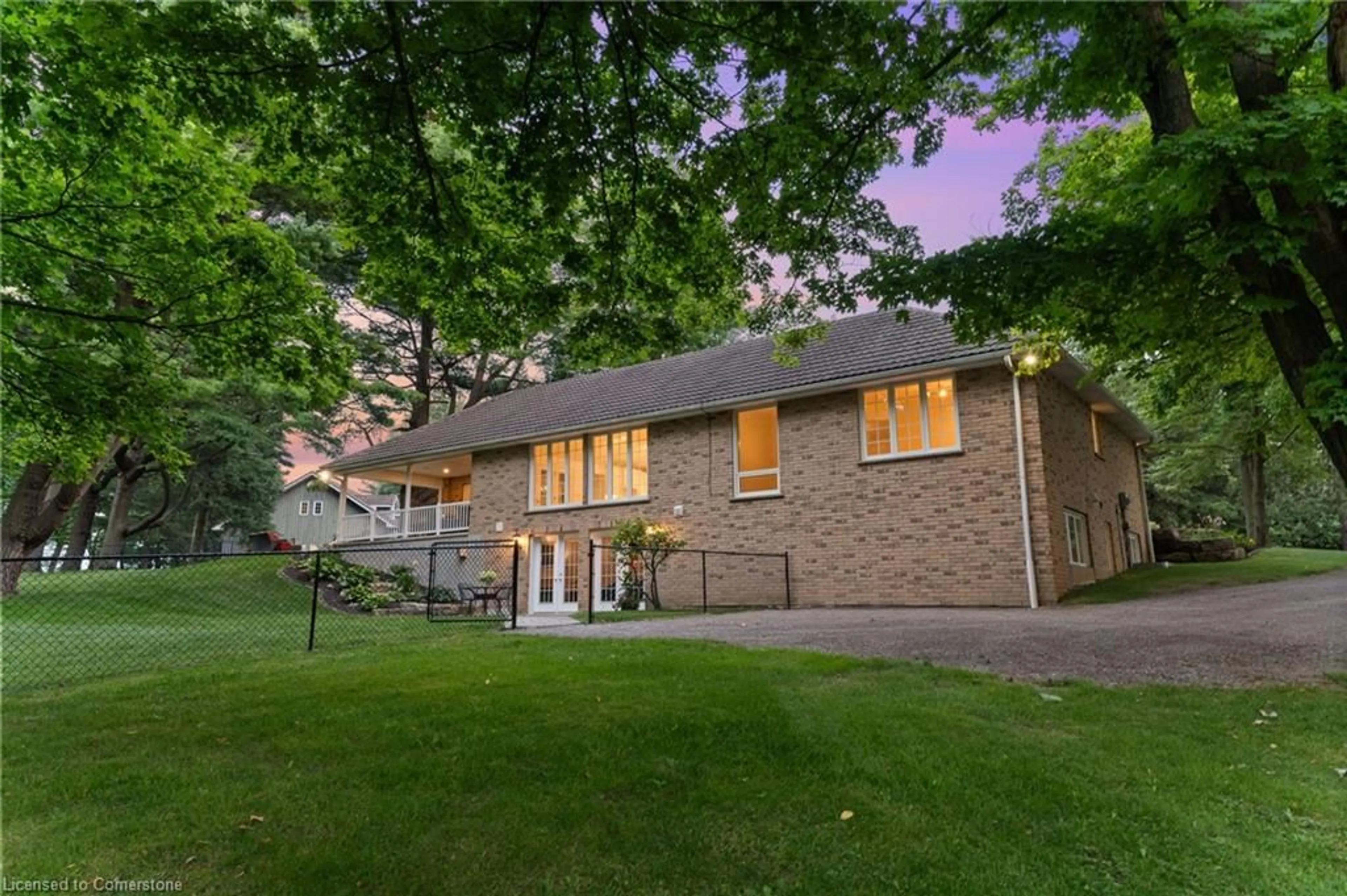 A pic from outside/outdoor area/front of a property/back of a property/a pic from drone, unknown for 362 Lynden Rd, Lynden Ontario L0R 1T0
