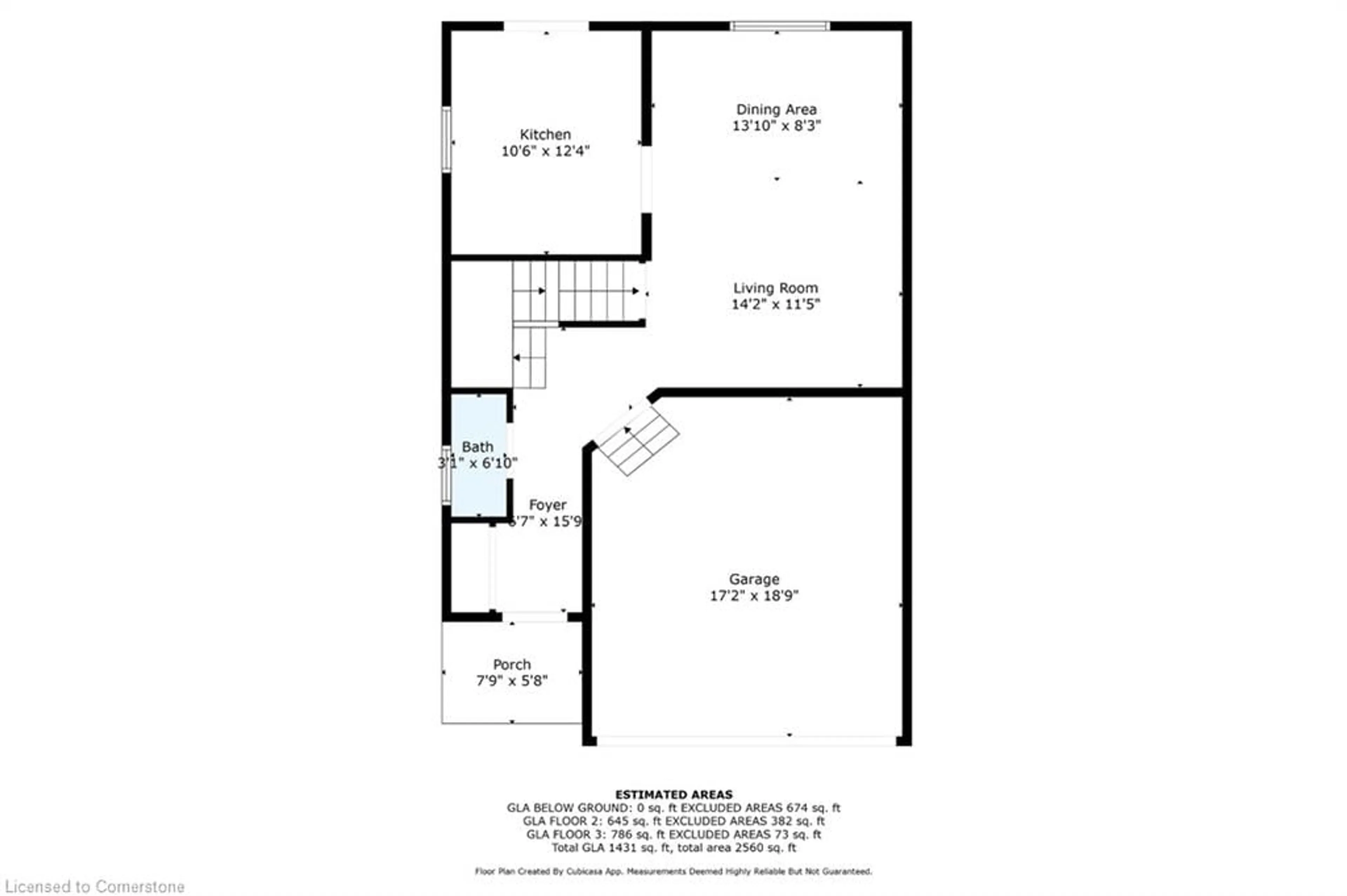 Floor plan for 573 Enfield Rd, Burlington Ontario L7T 2X5