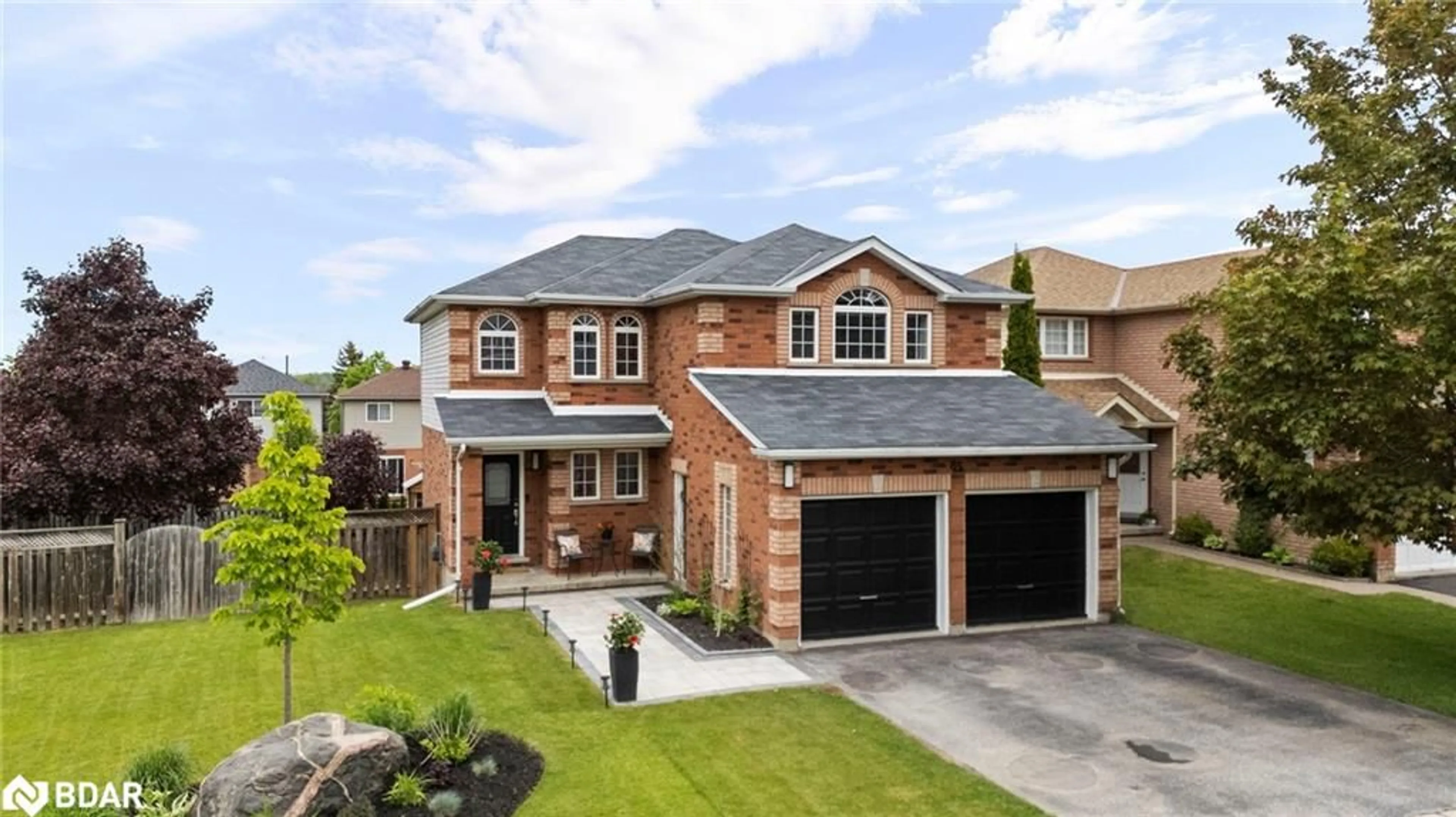 Home with brick exterior material, street for 85 Vanessa Dr, Orillia Ontario L3V 7W9