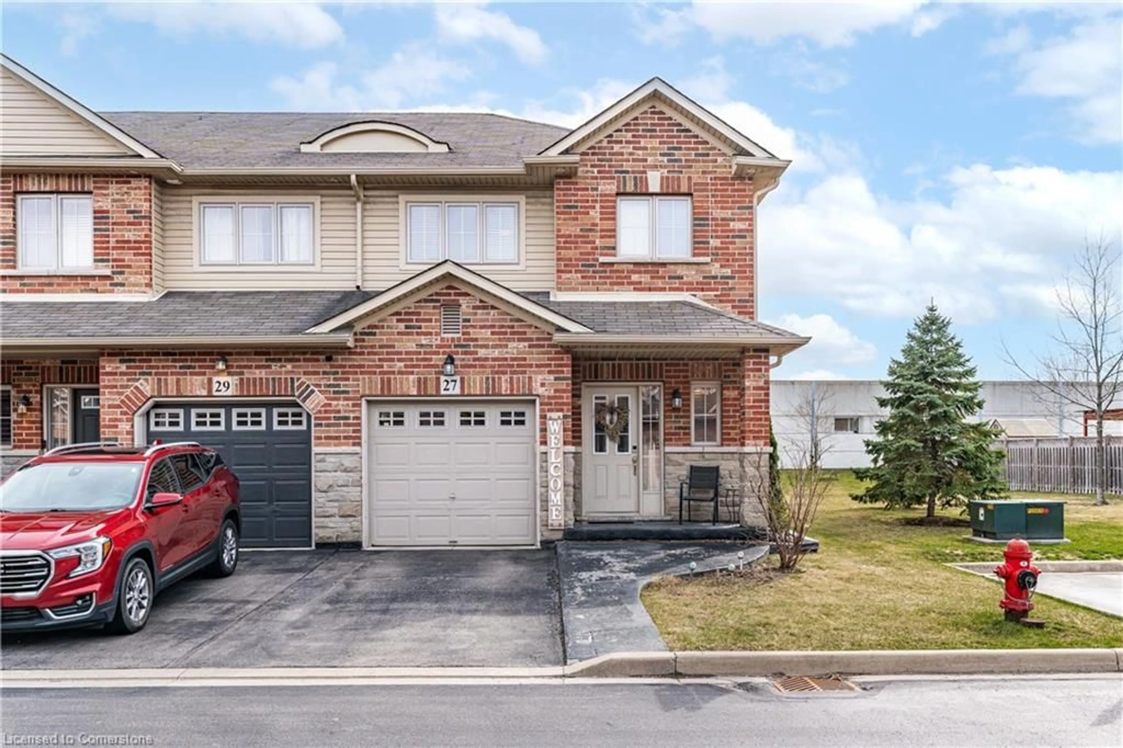 Home with brick exterior material, street for 27 Marina Point Cres, Hamilton Ontario L8E 0E4