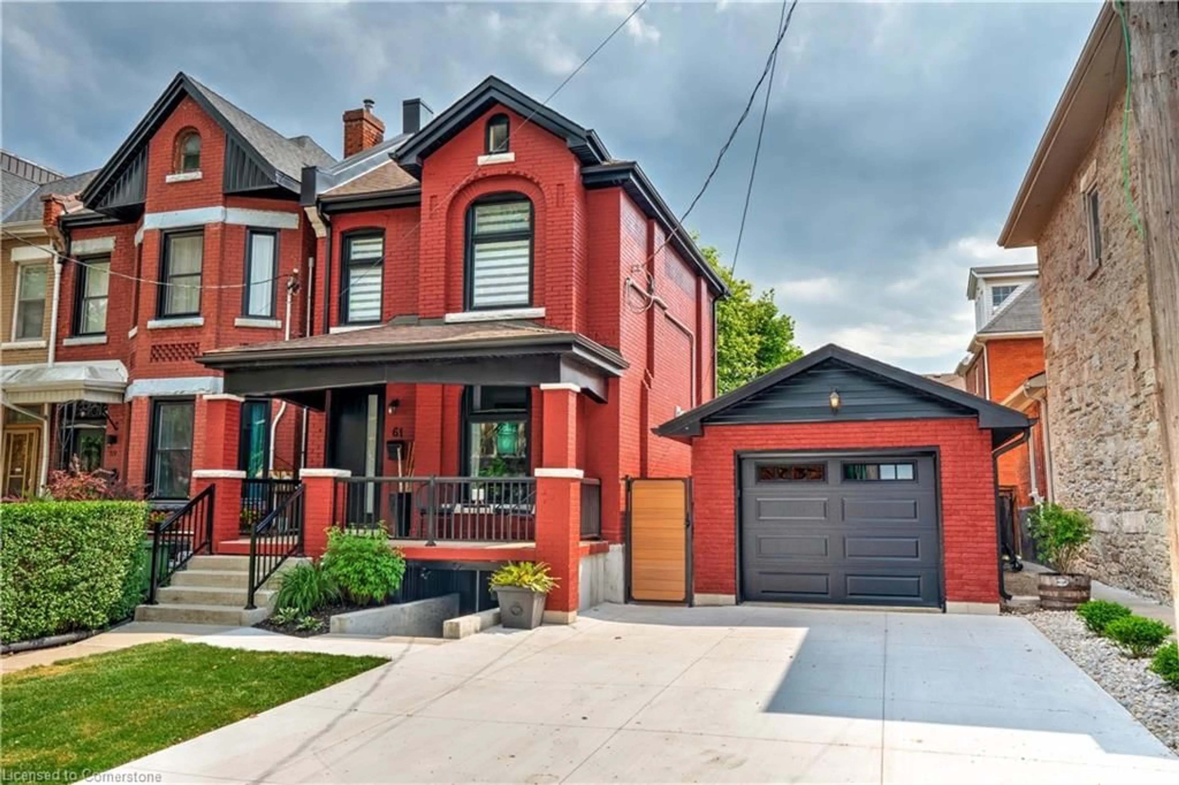 Home with brick exterior material, street for 61 Murray St, Hamilton Ontario L8L 1B4
