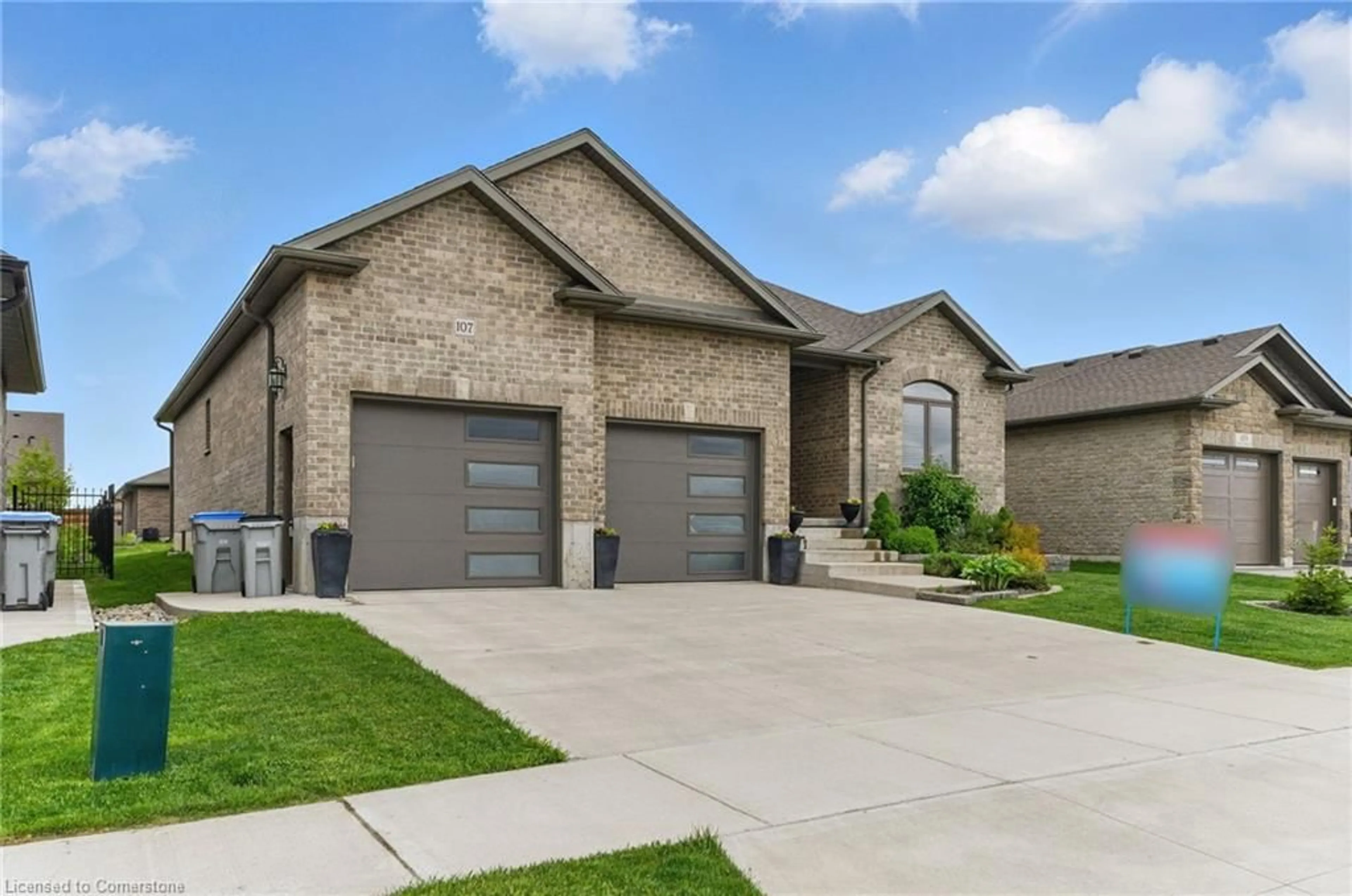 Home with brick exterior material, street for 107 Forbes Cres, Listowel Ontario N4W 0B4