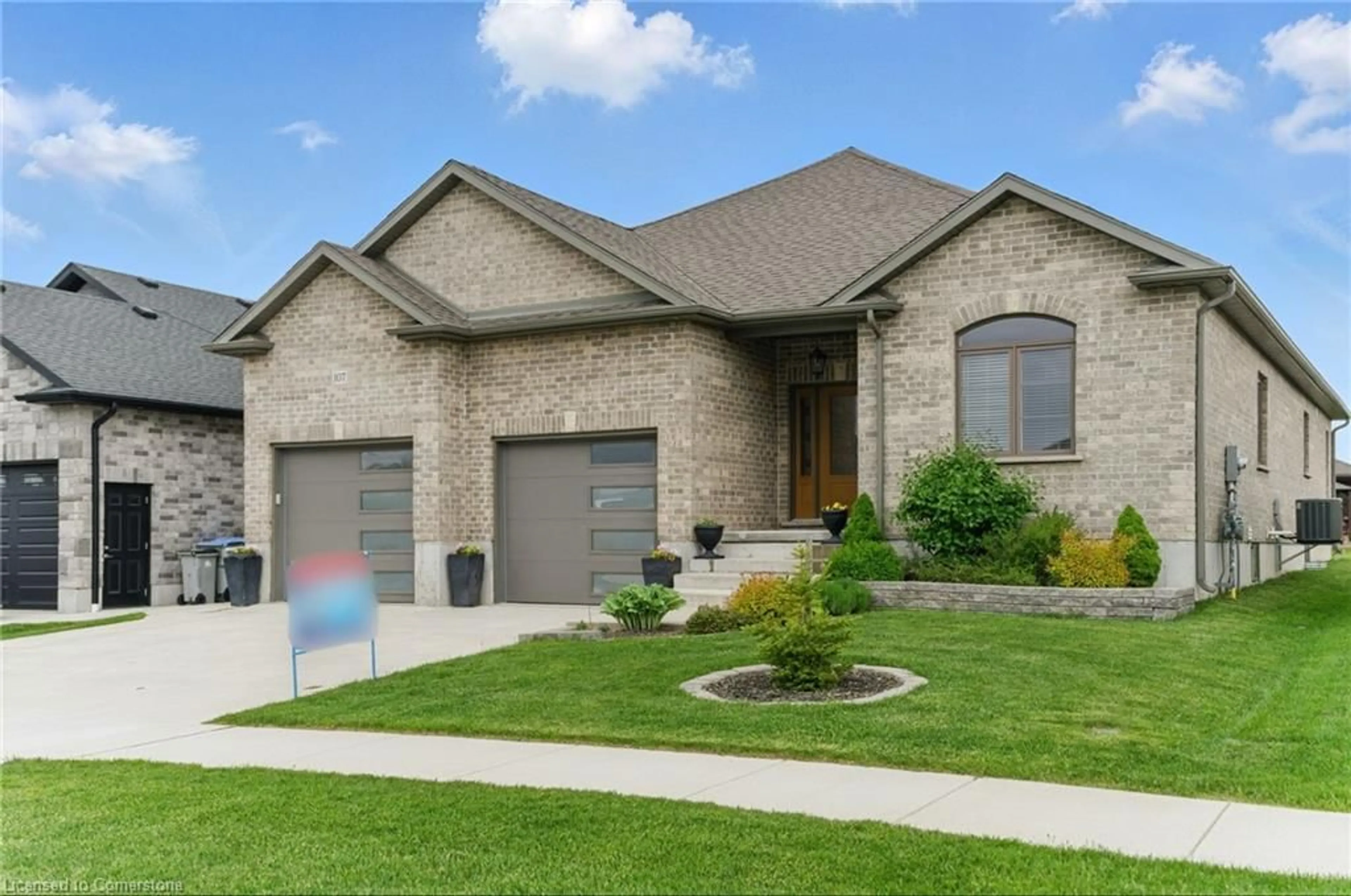 Home with brick exterior material, street for 107 Forbes Cres, Listowel Ontario N4W 0B4
