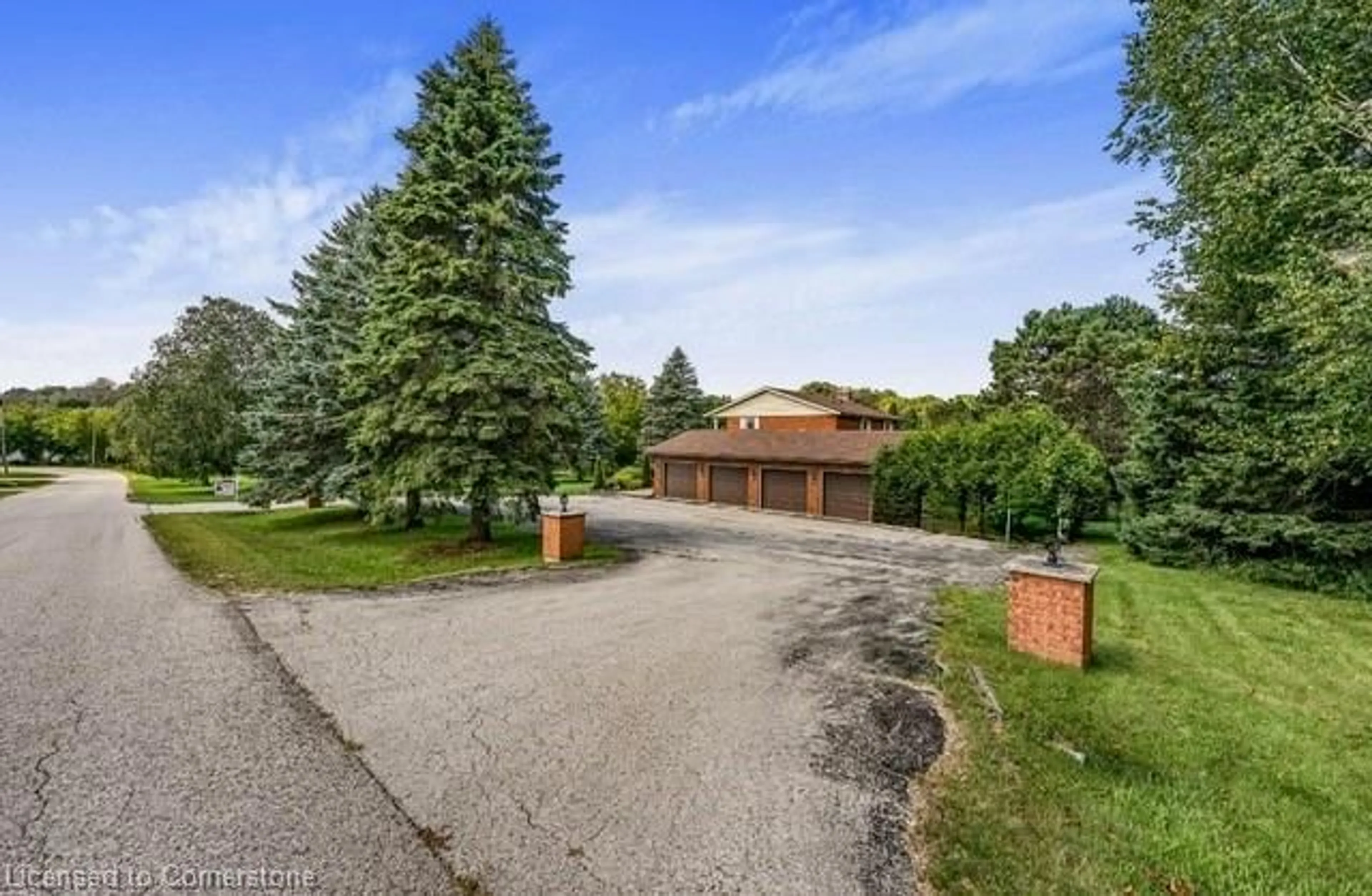 A pic from outside/outdoor area/front of a property/back of a property/a pic from drone, street for 155 Clyde St, Mount Forest Ontario N0G 2L3