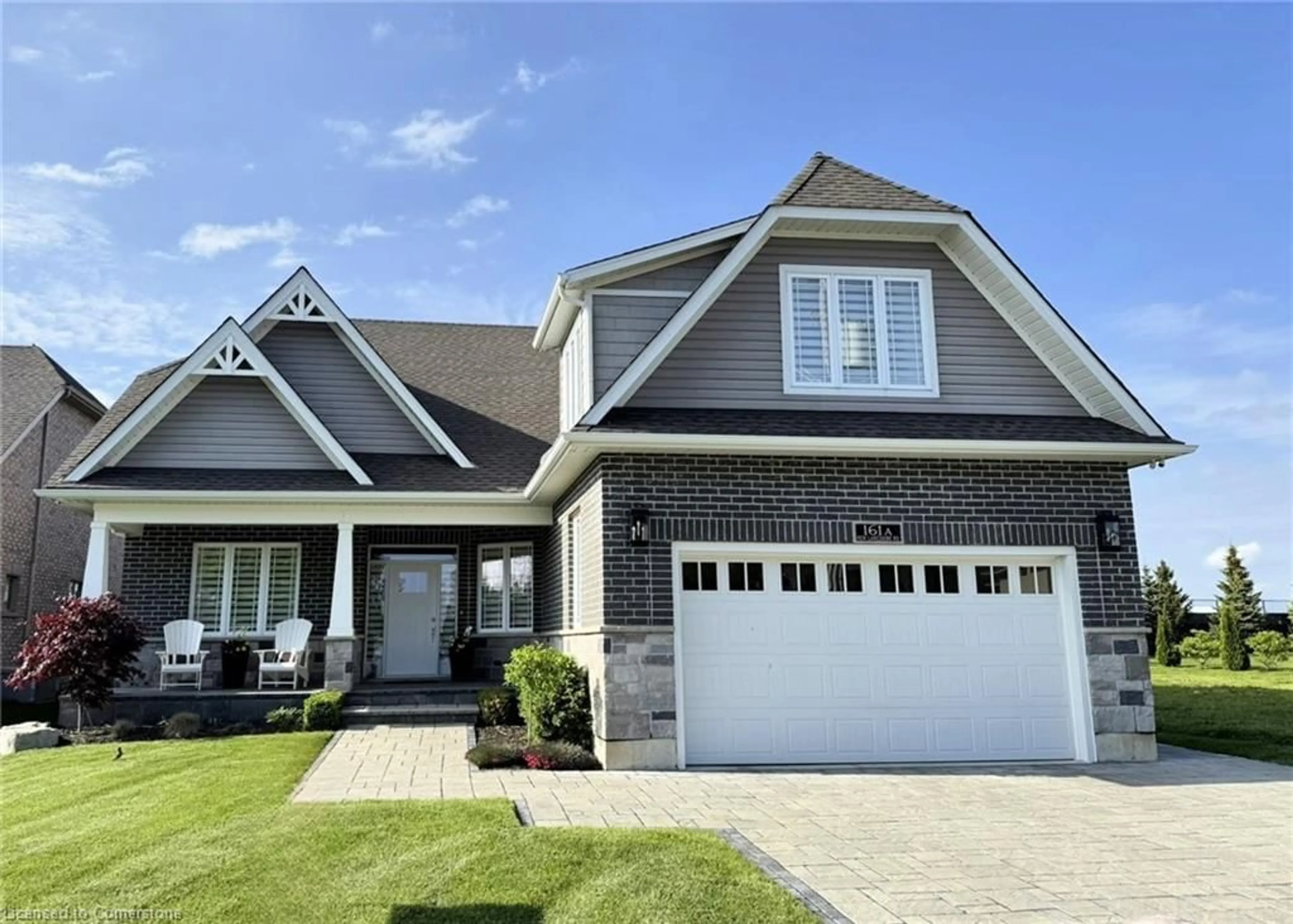 Home with brick exterior material, street for 161A New Lakeshore Rd, Port Dover Ontario N0A 1N3