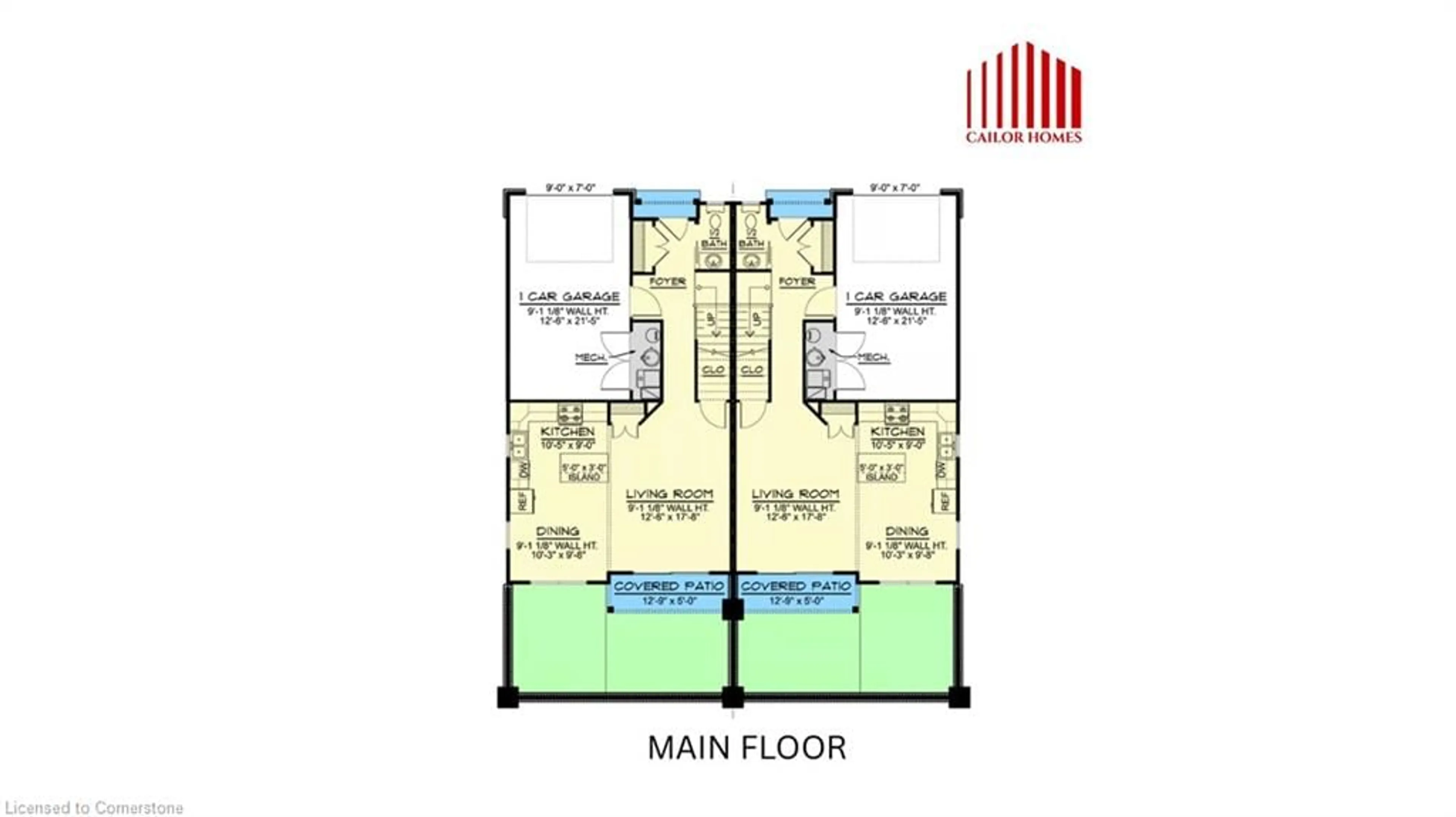 Floor plan for 135 Pugh St, Milverton Ontario N0K 1M0