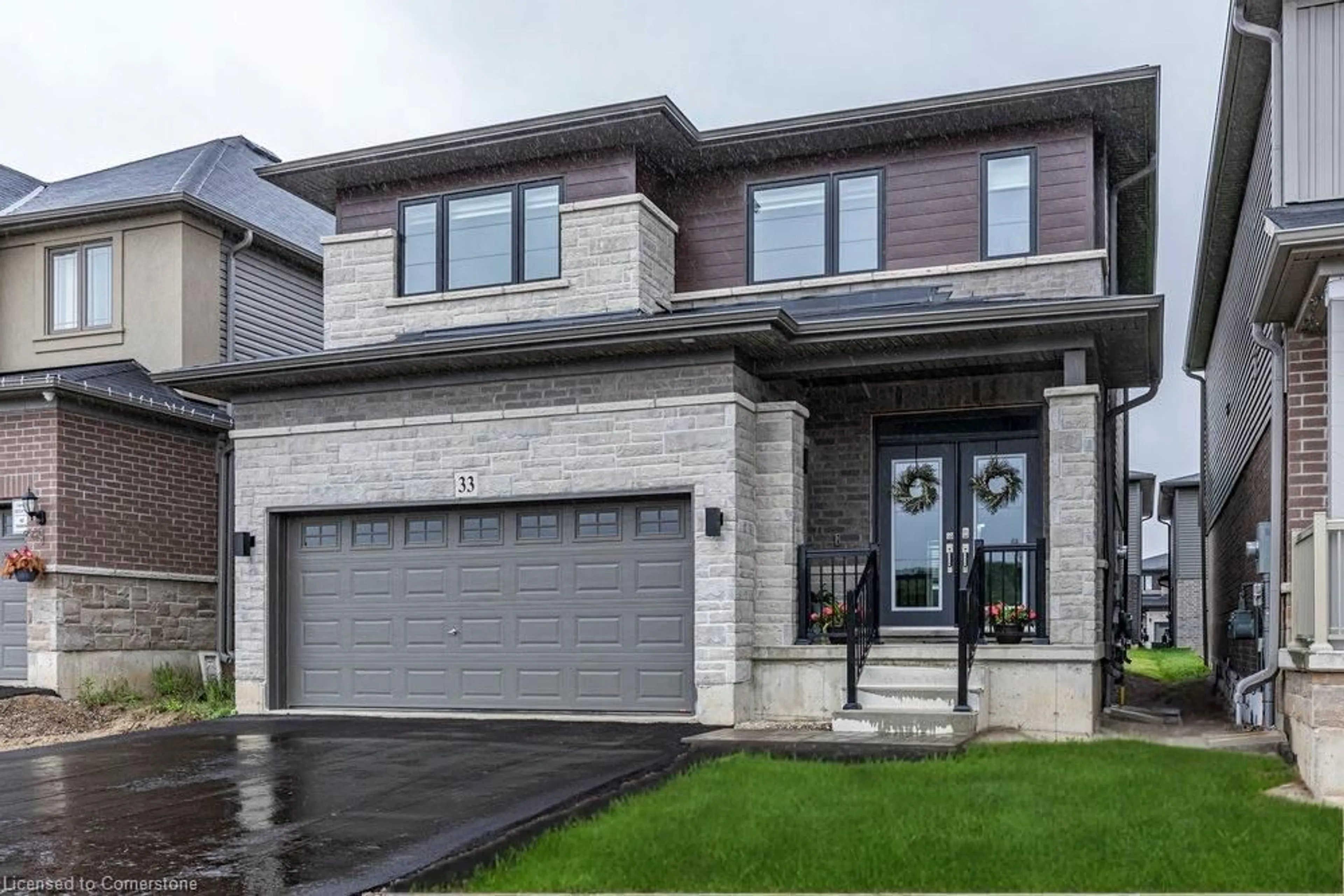 Home with brick exterior material, street for 33 Mair Avenue Ave, Brantford Ontario N3T 0T2