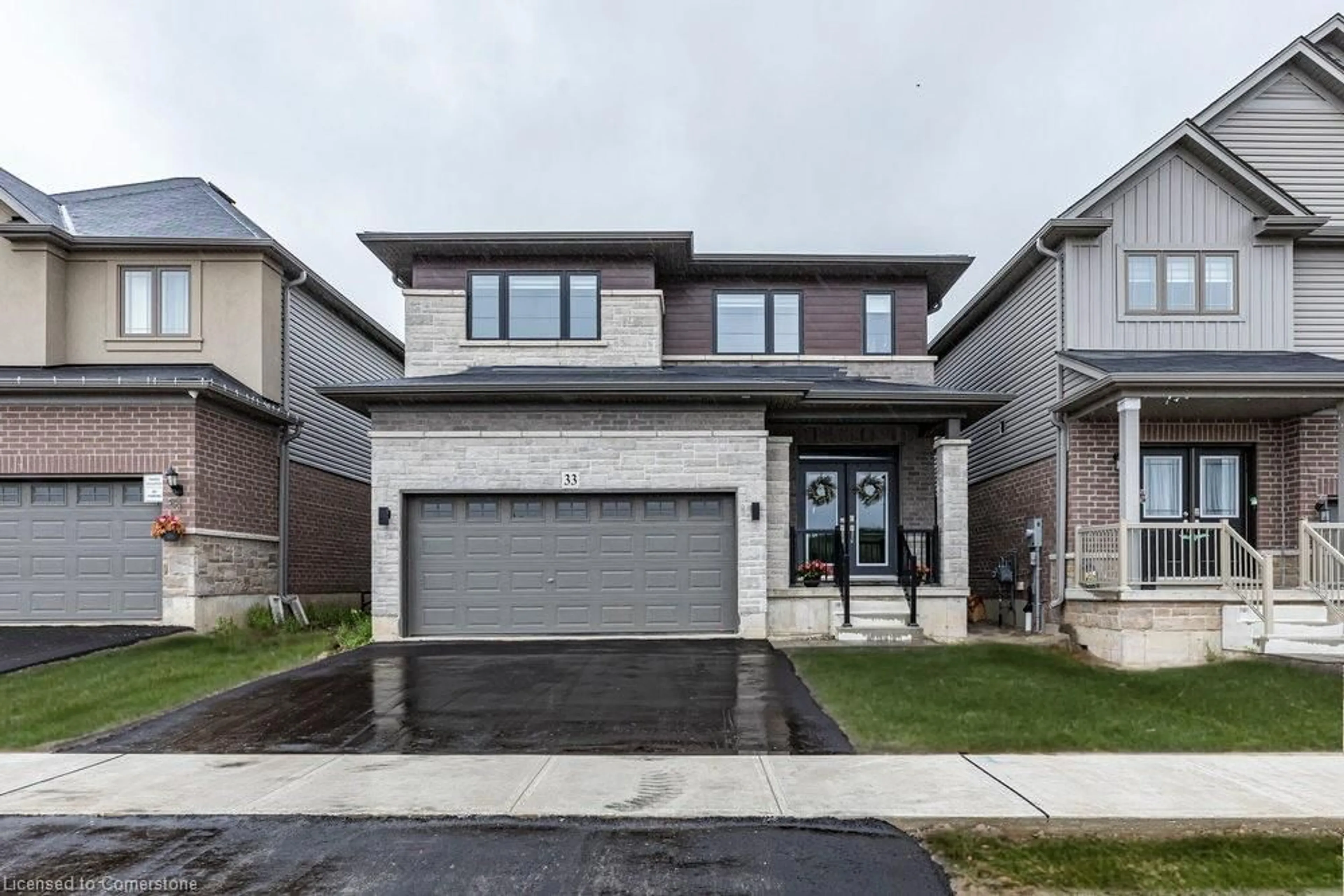 Home with brick exterior material, street for 33 Mair Avenue Ave, Brantford Ontario N3T 0T2