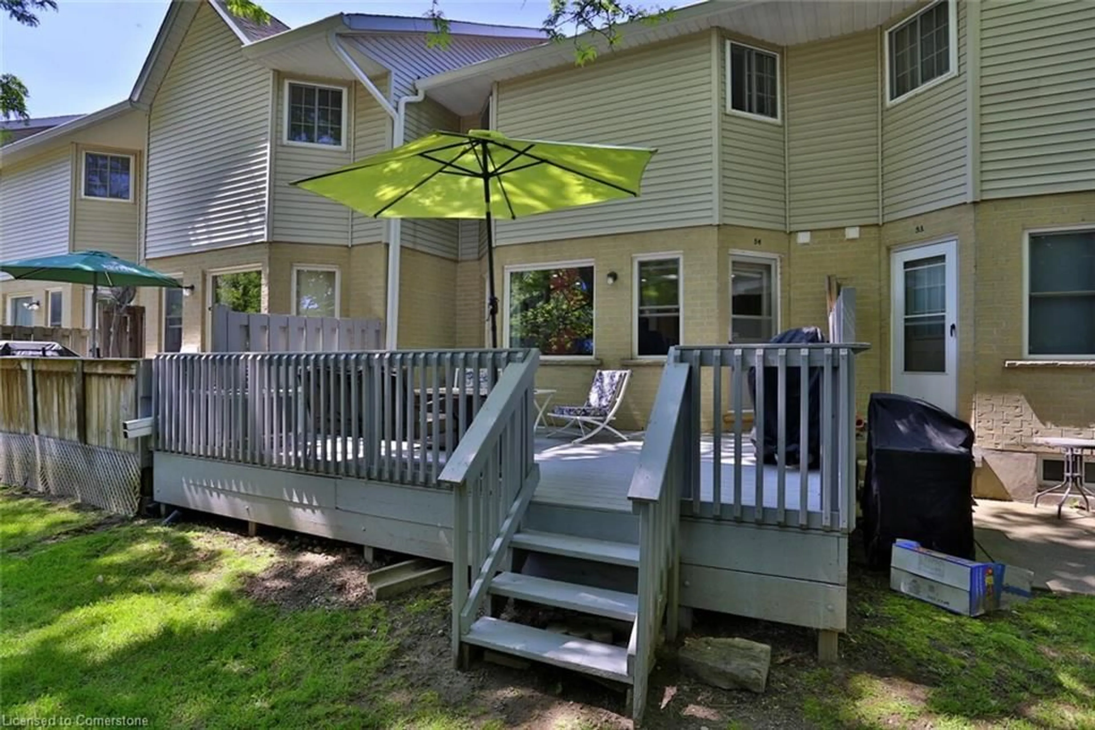 Patio, street for 10 Holborn Crt #54, Kitchener Ontario N2A 3Y9