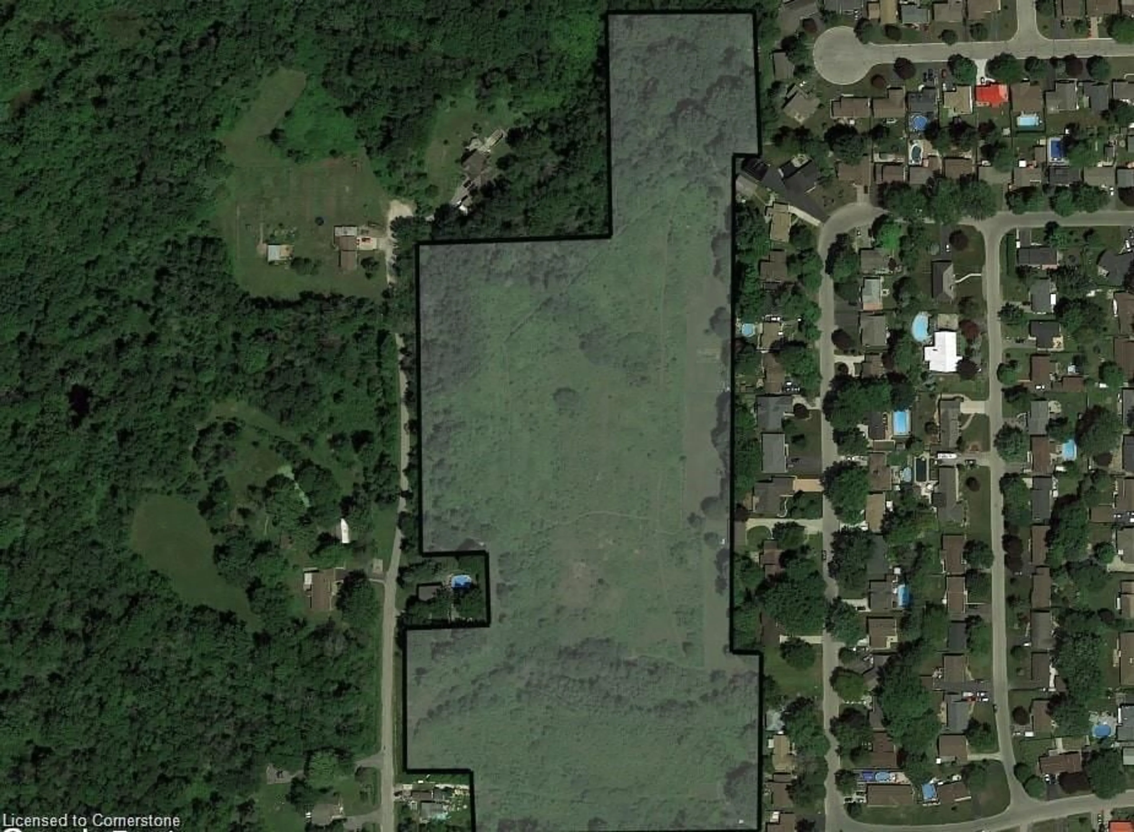 A pic from outside/outdoor area/front of a property/back of a property/a pic from drone, unknown for 0 George St, Dunnville Ontario N1A 2Y4