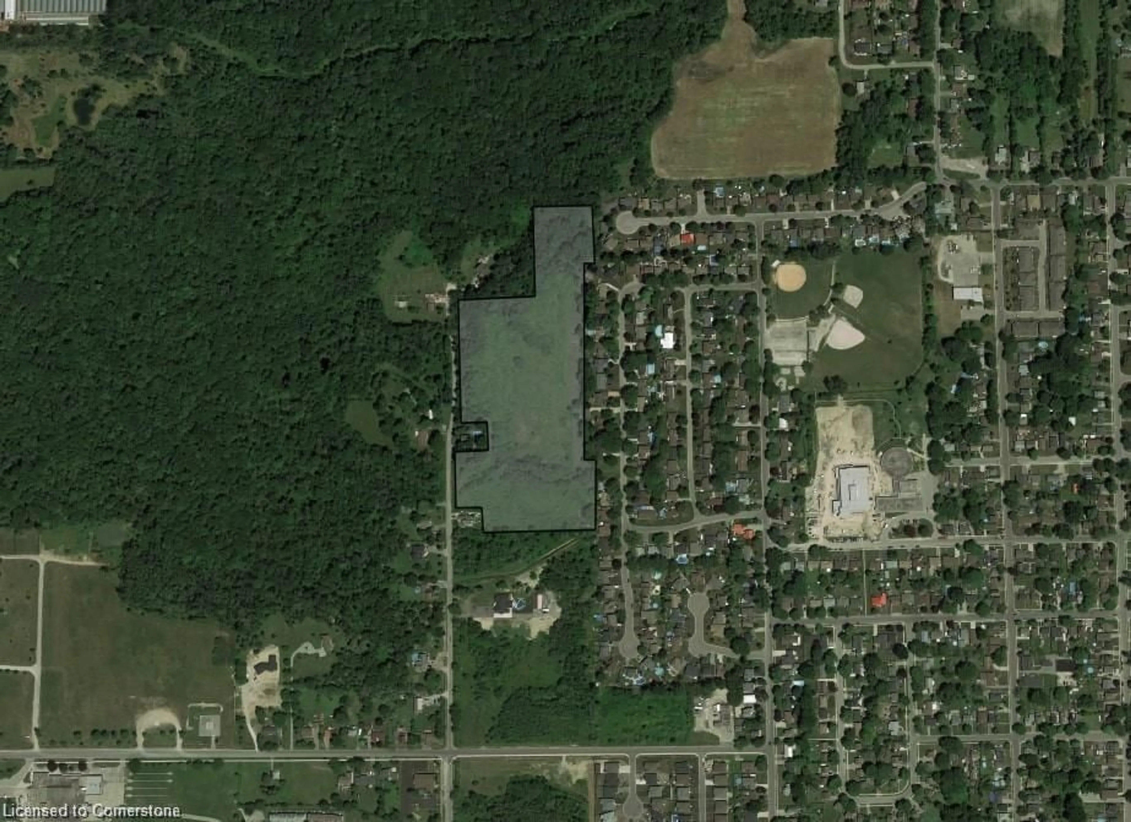 Picture of a map for 0 George St, Dunnville Ontario N1A 2Y4