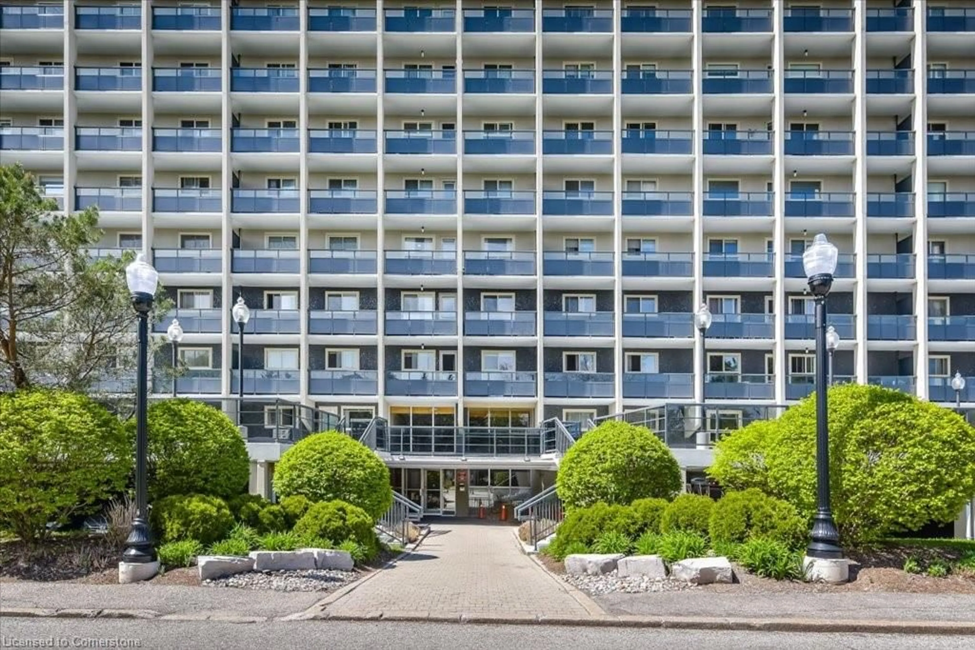 Patio, building for 58 Bridgeport Rd #205, Waterloo Ontario N2J 4H5